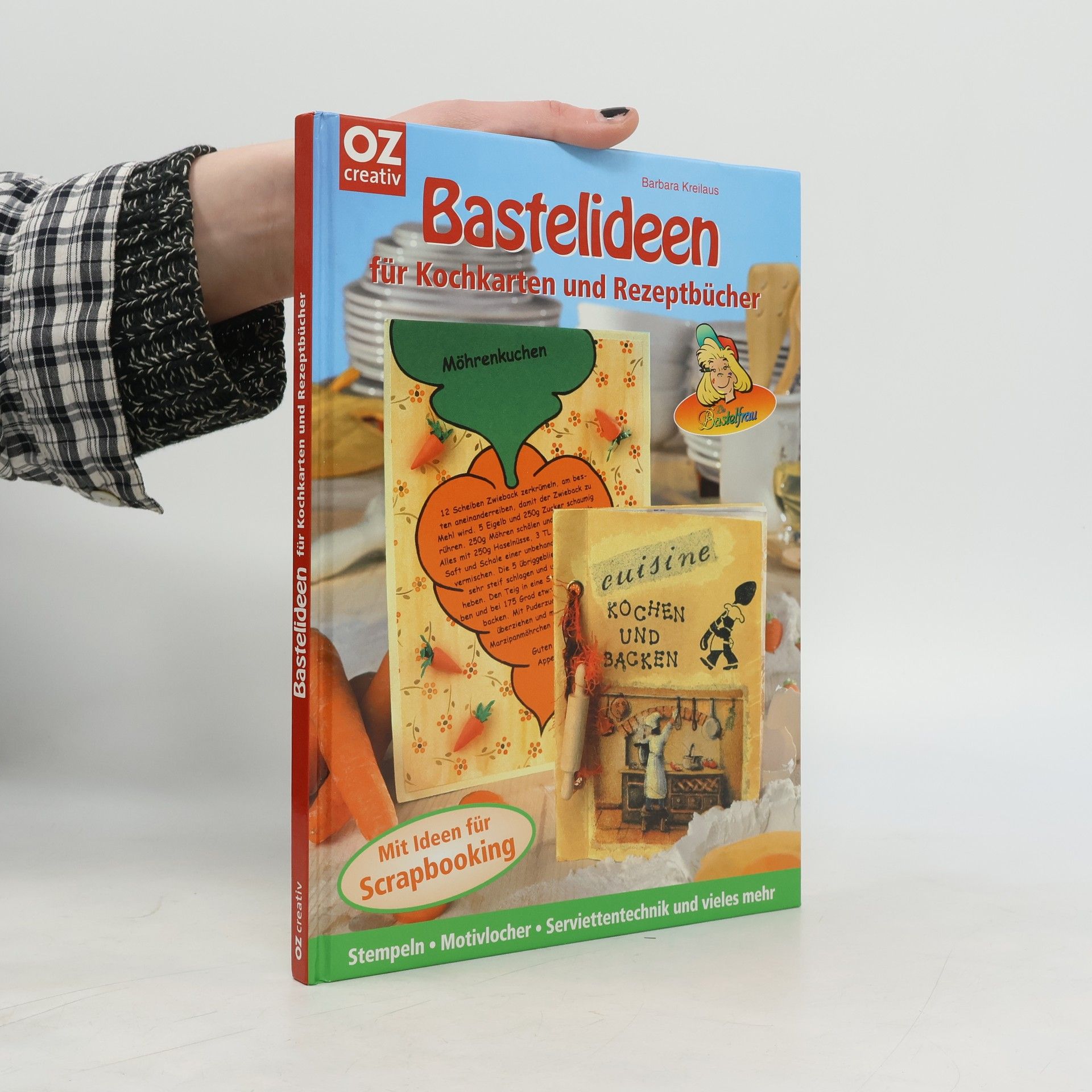 Barbara Kreilaus Bastelideen für Kochkarten und Rezeptbücher