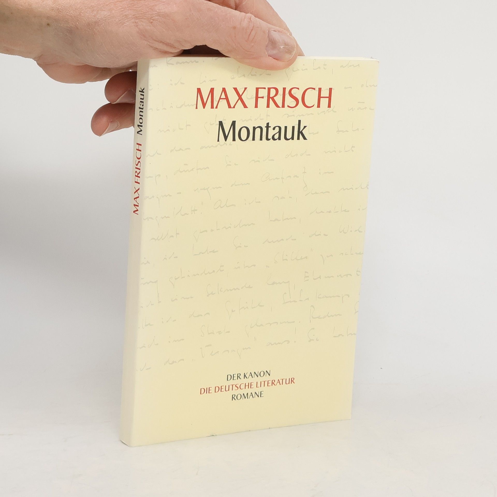 Max Frisch Montauk