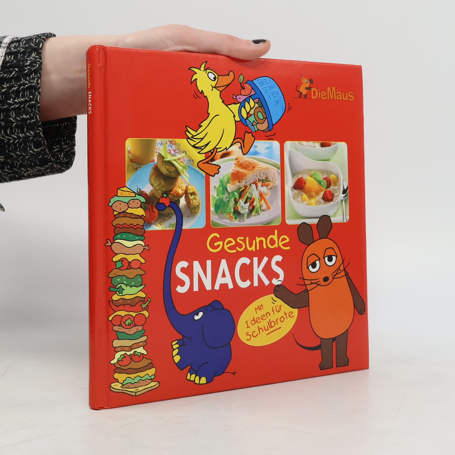 Die Maus. Gesunde Snacks