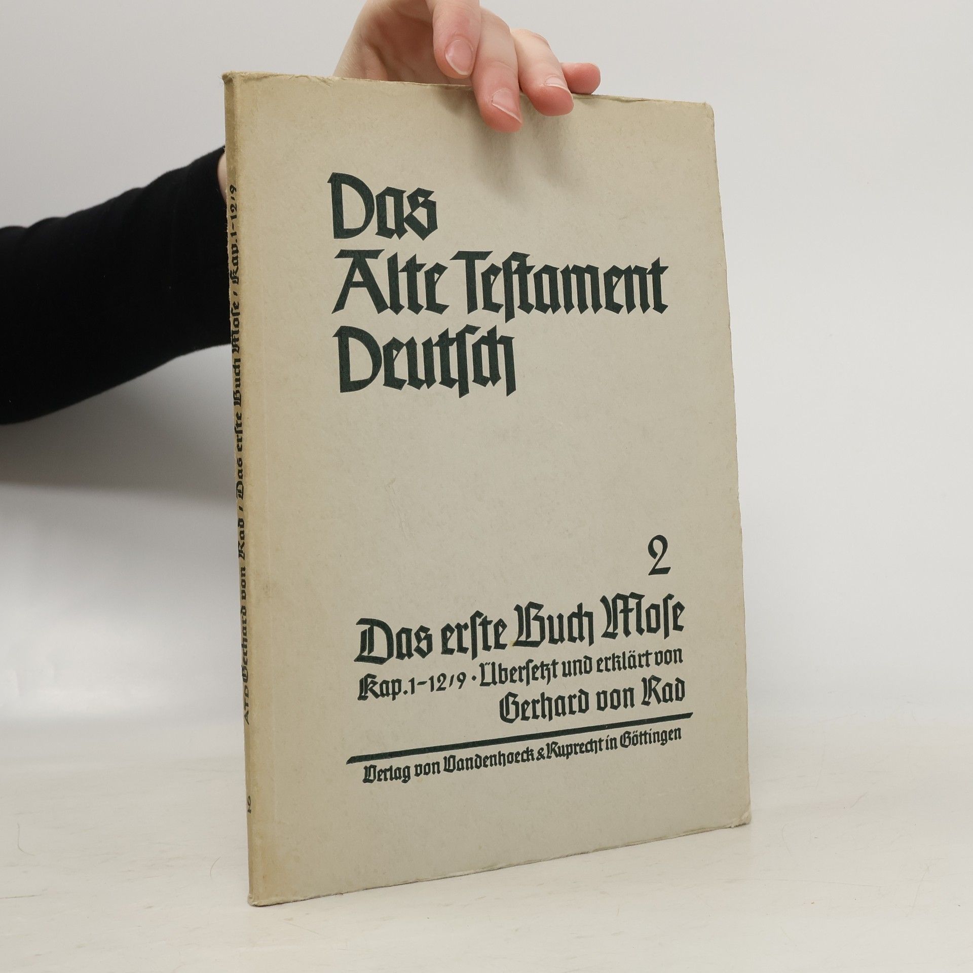 Gerhard von Rad Das Alte Testament Deutsch 2