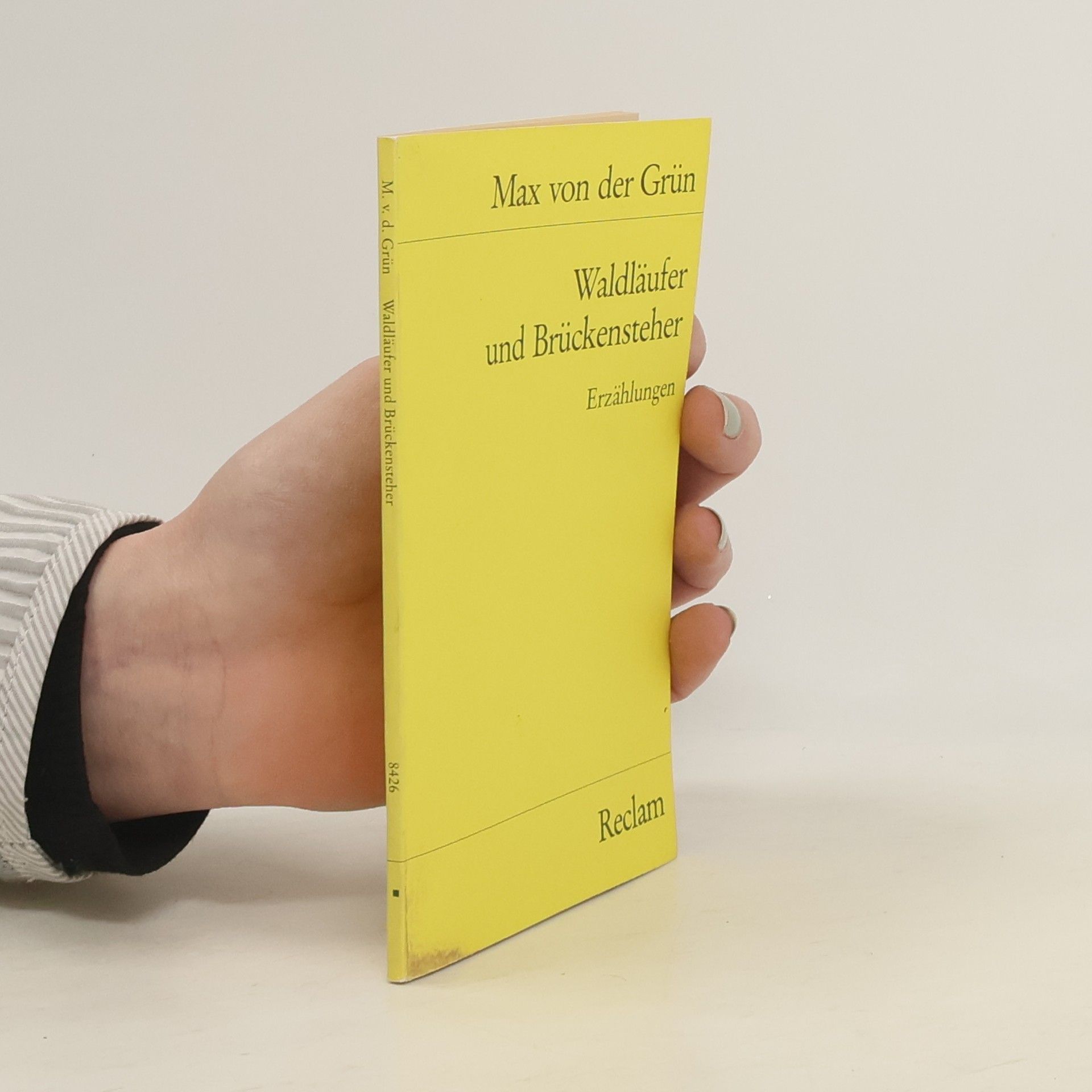 Max von der Grün Waldläufer und Brückensteher