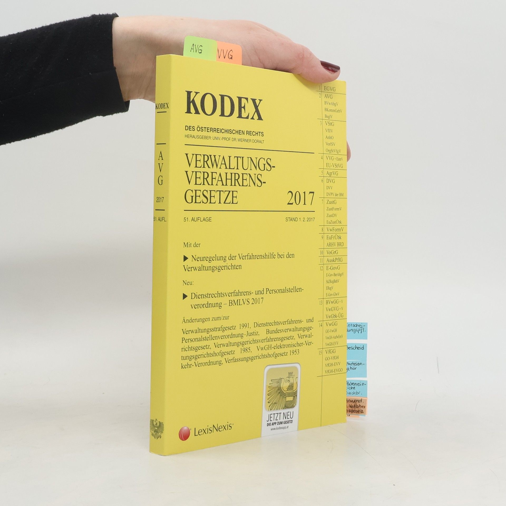 Werner Doralt KODEX Verwaltungsverfahrensgesetze (AVG) 2017