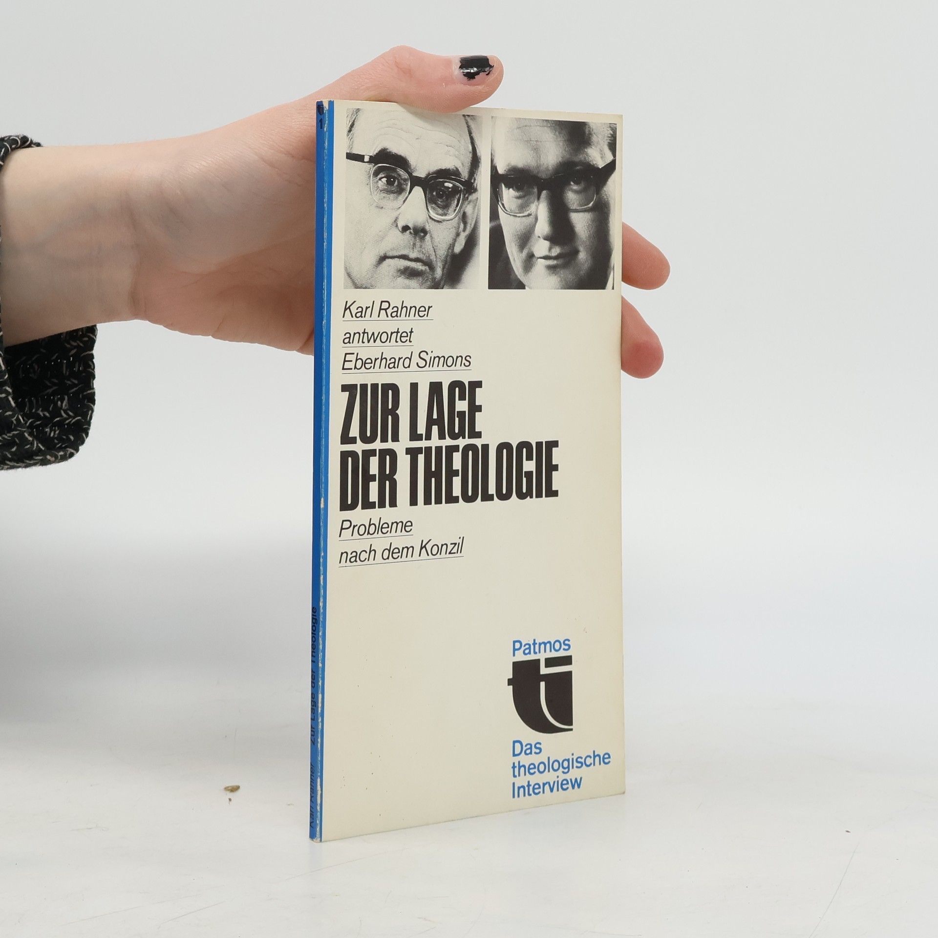 Karl Rahner Zur Lage der Theologie