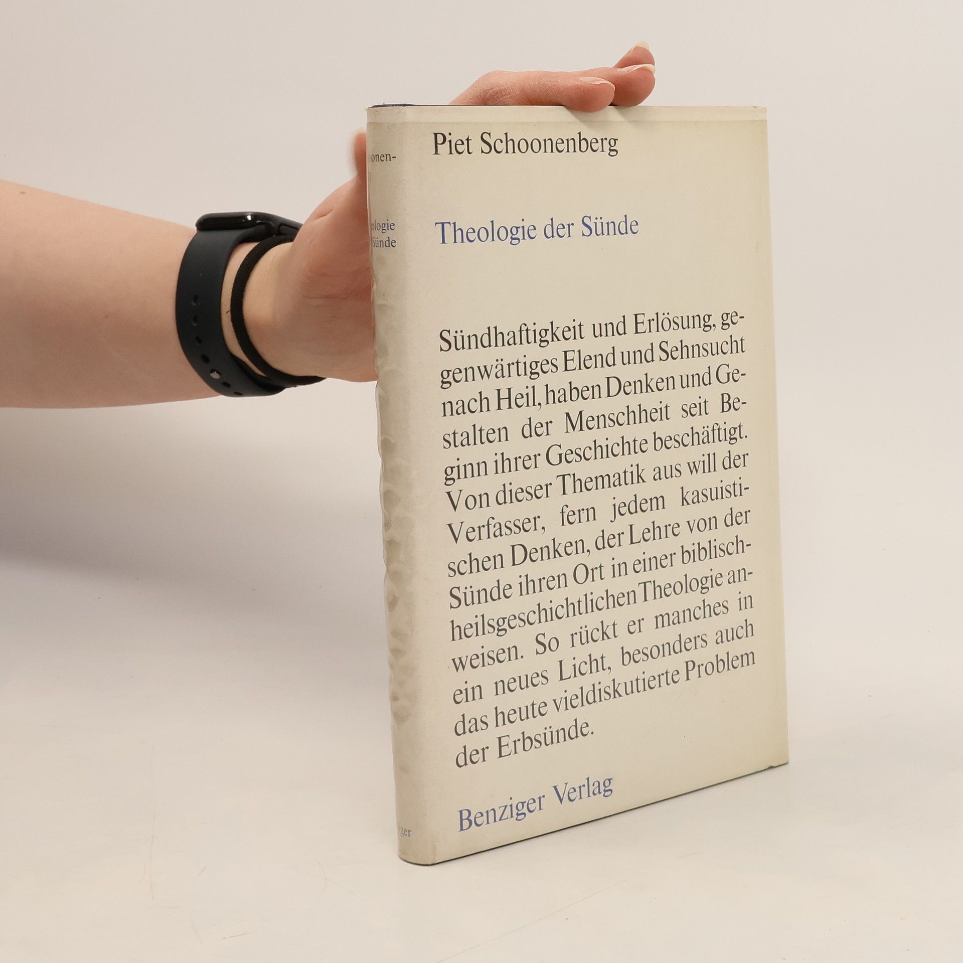 Piet Schoonenberg Die Theologie der Sünde