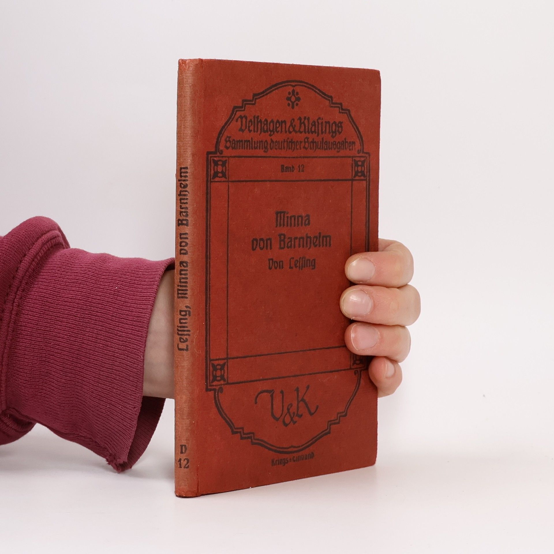 Gotthold Ephraim Lessing Minna von Barnhelm Band 12