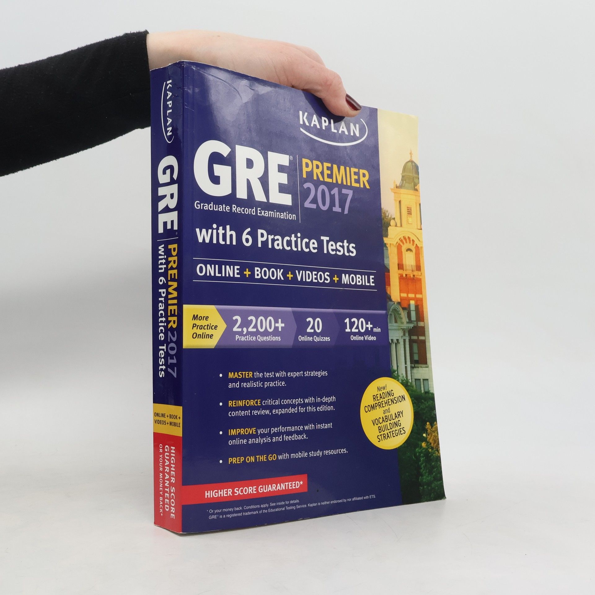 Various authors GRE Premier 2017 with 6 Practice Tests