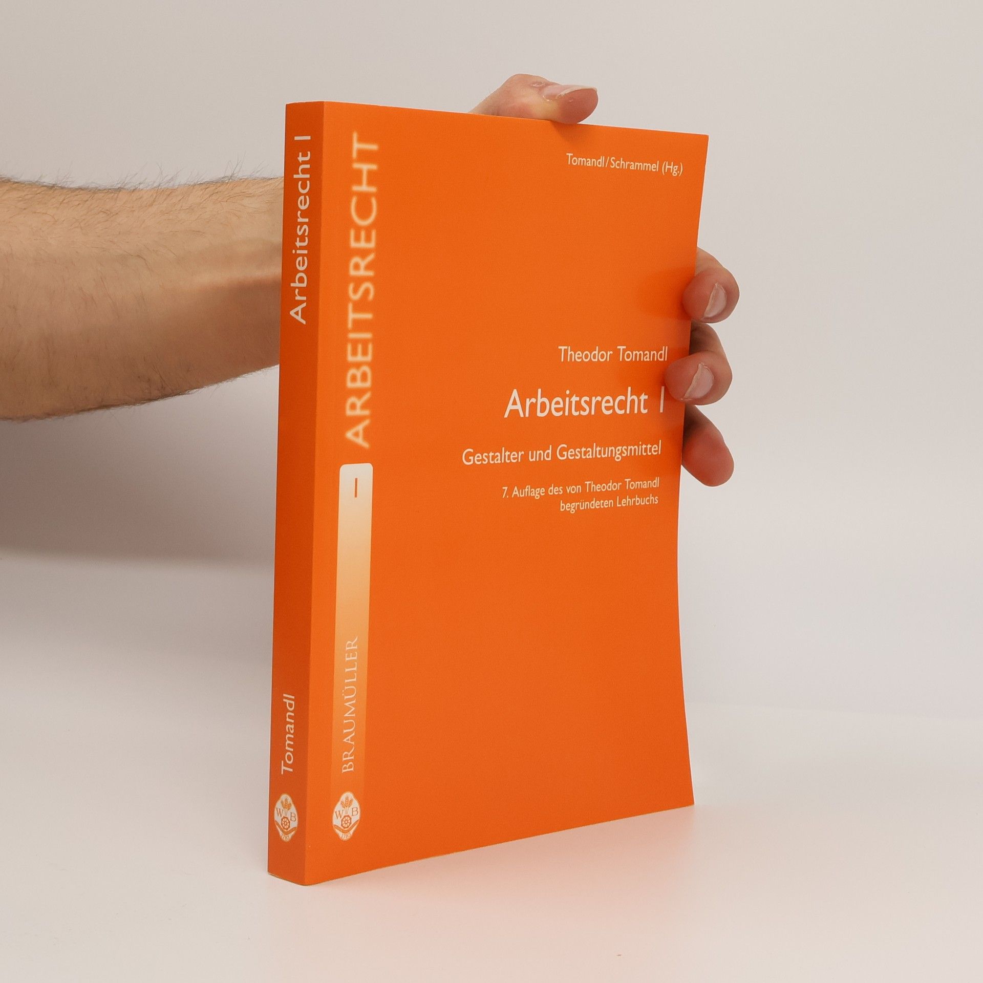Arbeitsrecht I - 7. Auflage des von Theodor Tomandl begründeten Lehrbuchs