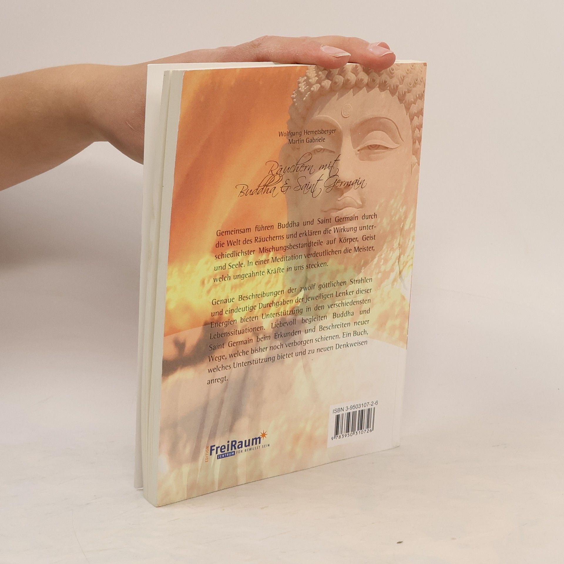 Wolfgang Hemetsberger Räuchern mit Buddha & Saint Germain