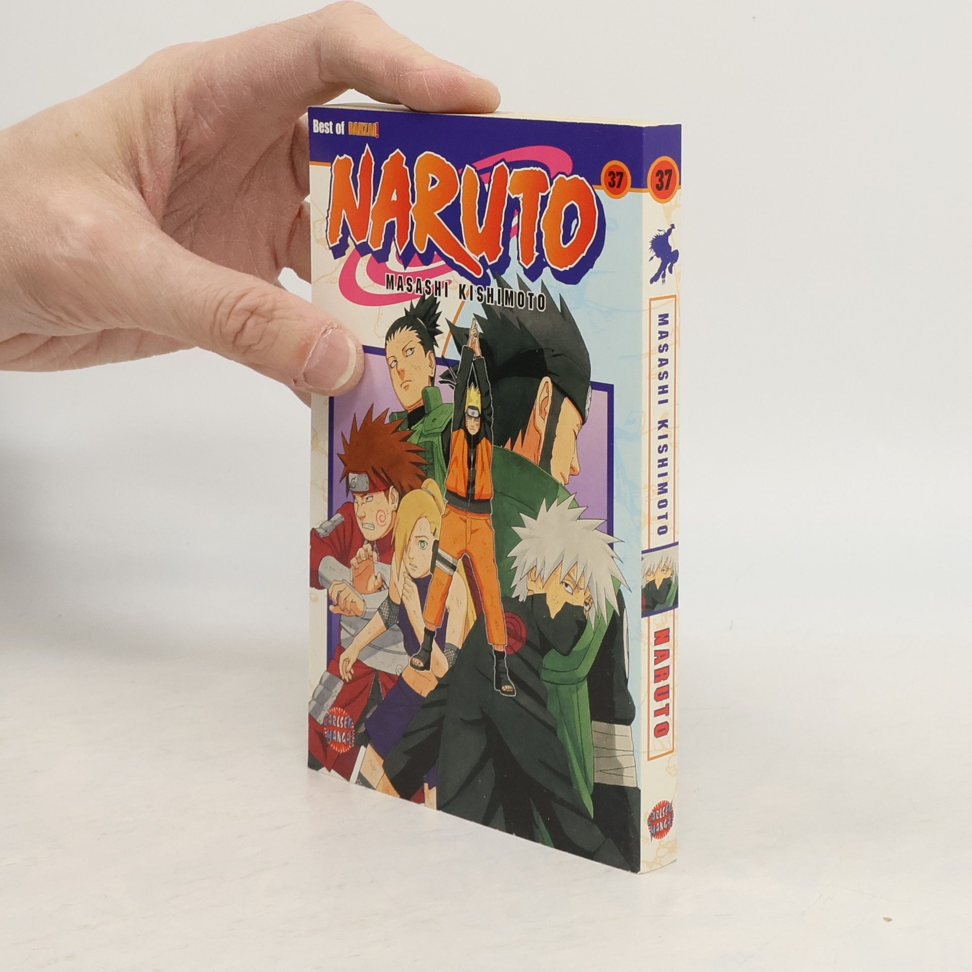 Masaši Kišimoto Naruto 37