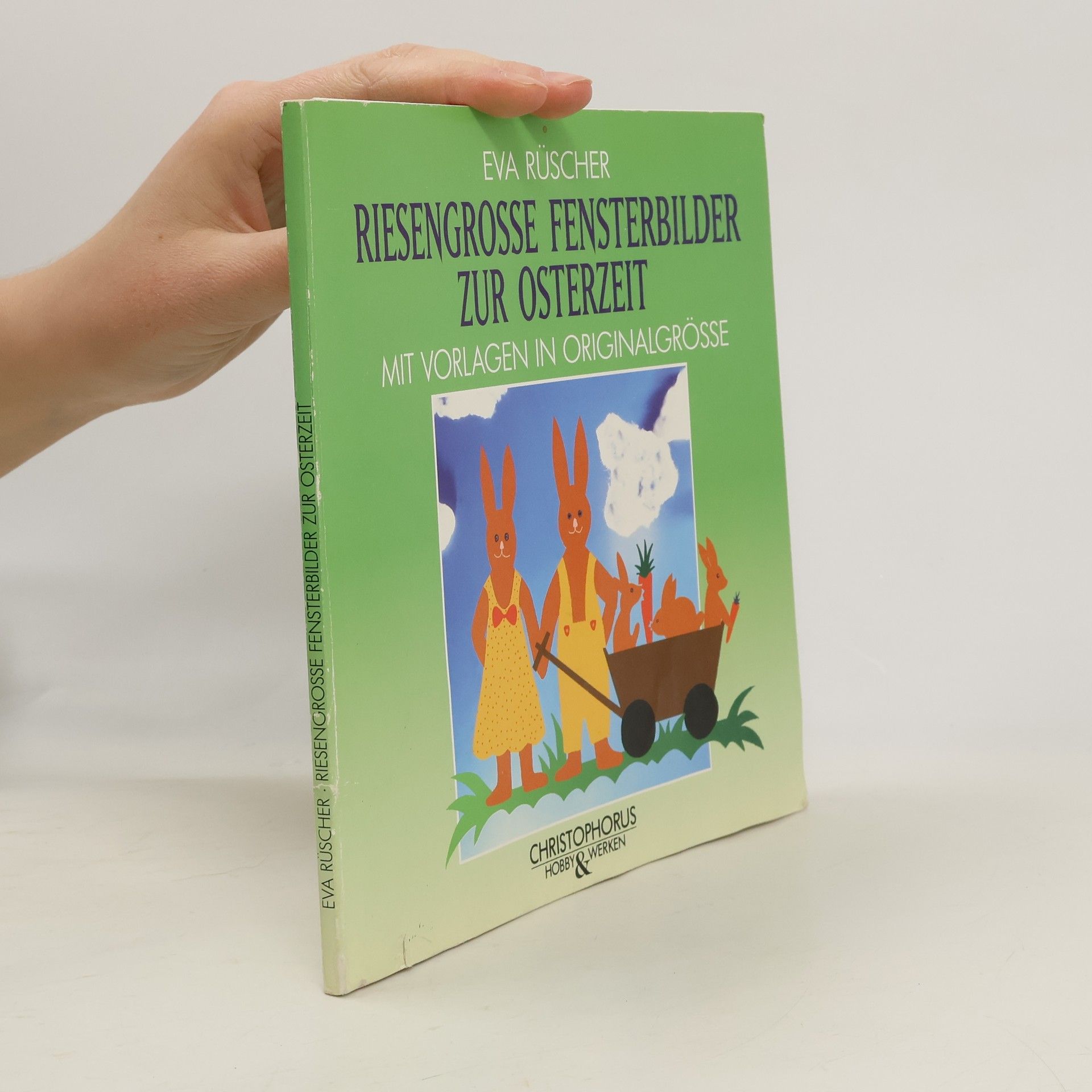 Riesengroße Fensterbilder zur Osterzeit