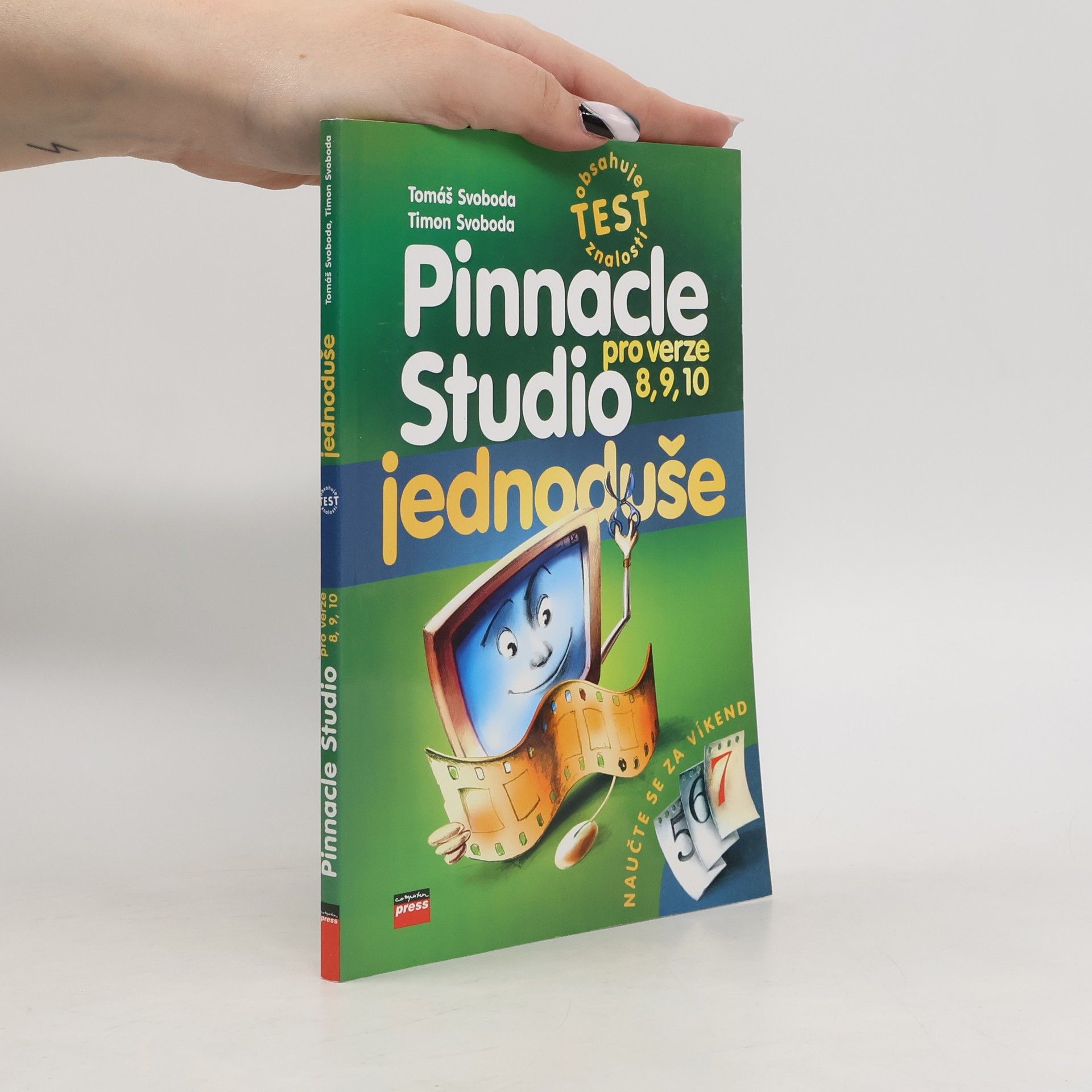 Tomáš Svoboda Pinnacle Studio pro verze 8, 9, 10 - jednoduše