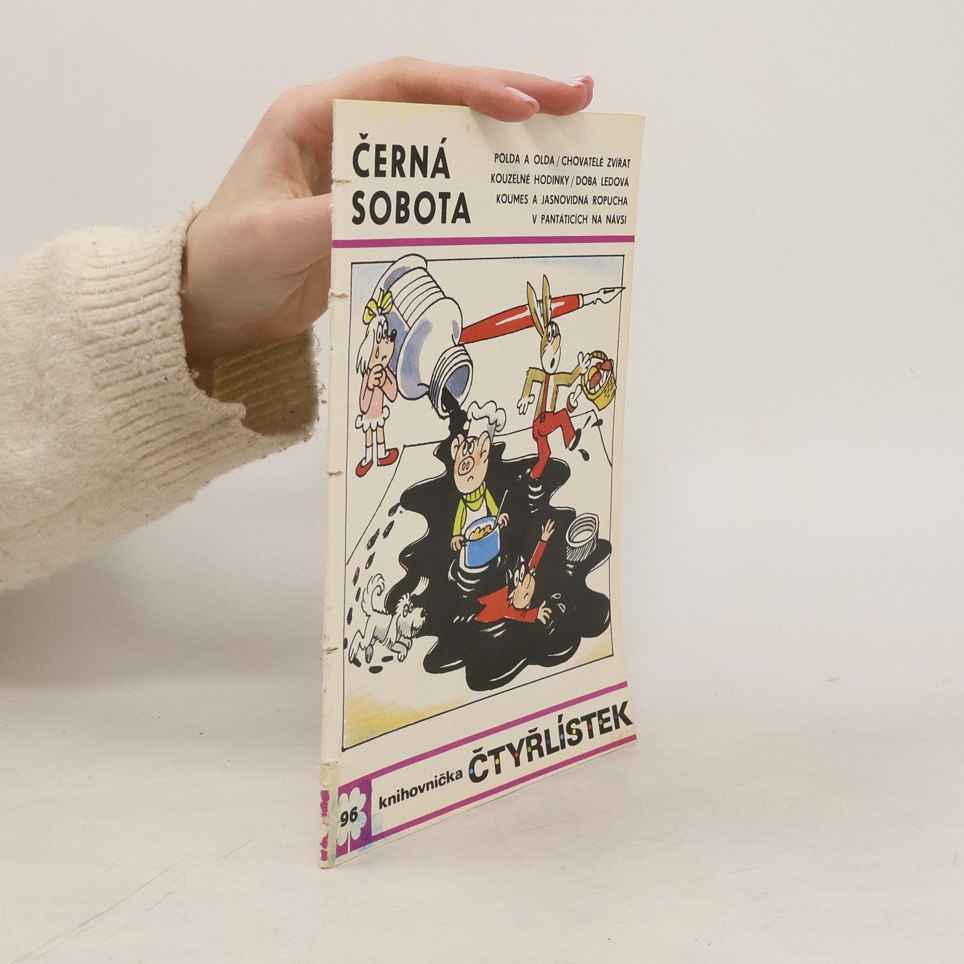 Ljuba Štíplová Čtyřlístek 96. Černá sobota