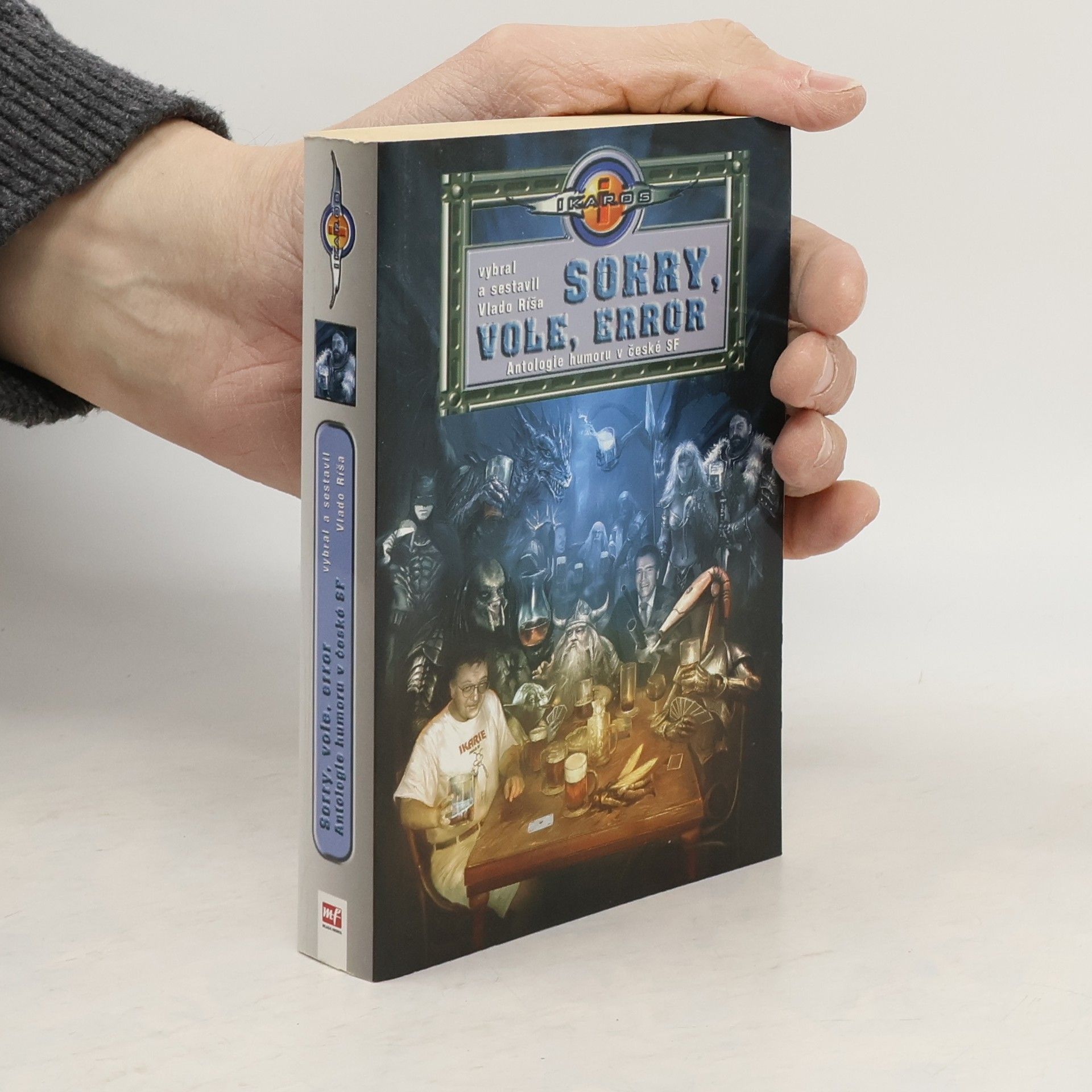 Vlado Ríša Sorry, vole, error. Antologie českého SF humoru