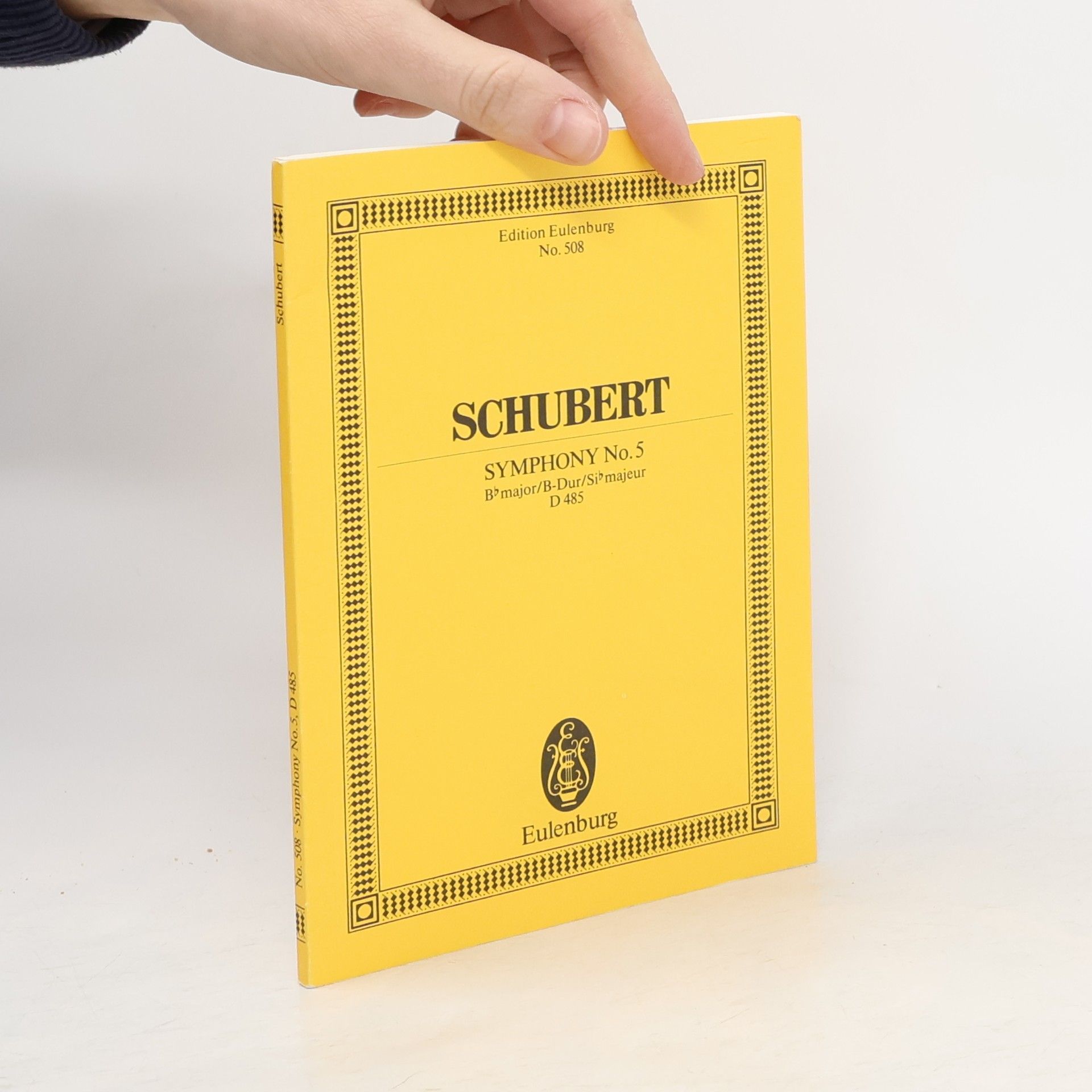 Franz Schubert Symphony 5 D. 485 Bfl Maj.
