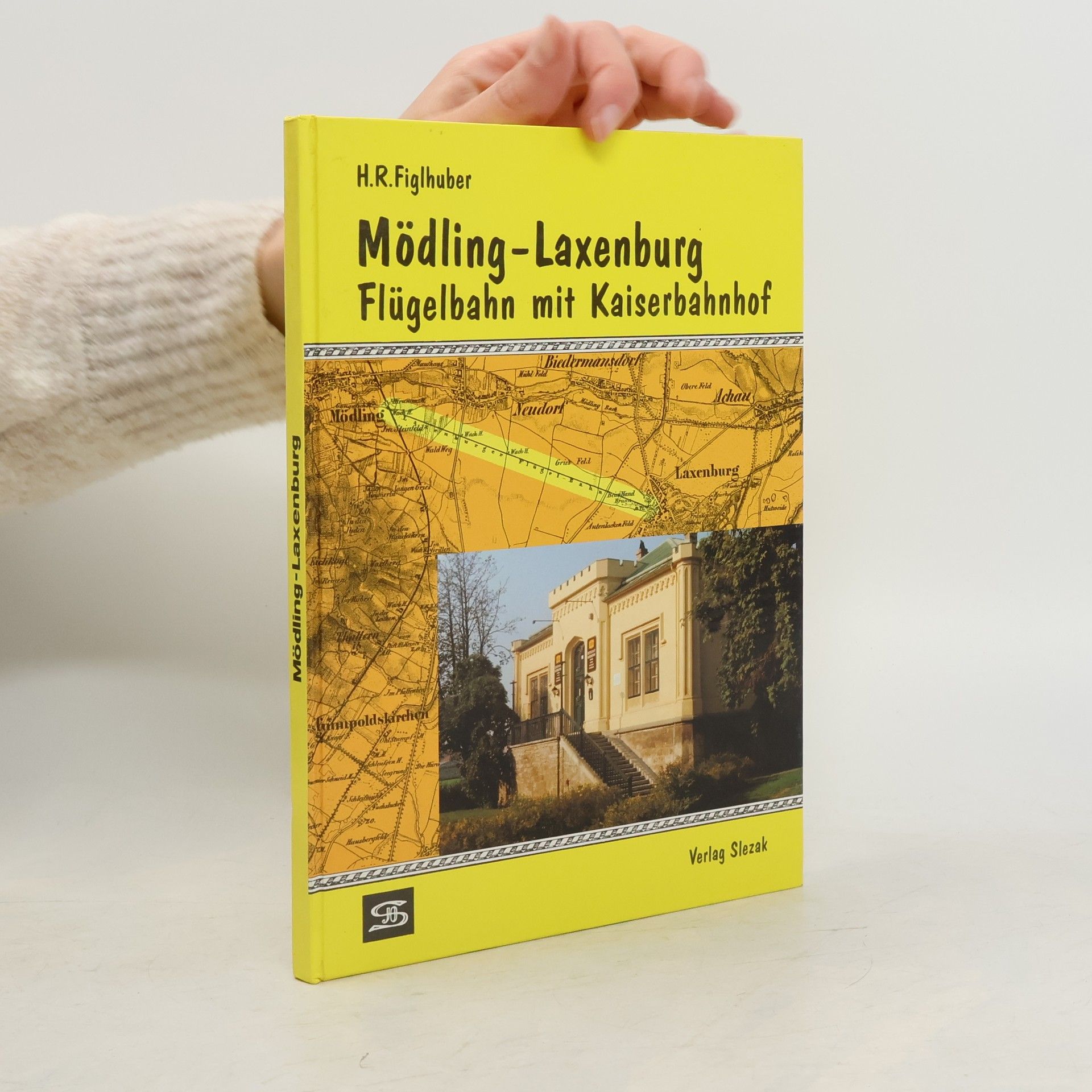 Hellmuth R Figlhuber Mödling-Laxenburg. Flügelbahn mit Kaiserbahnhof