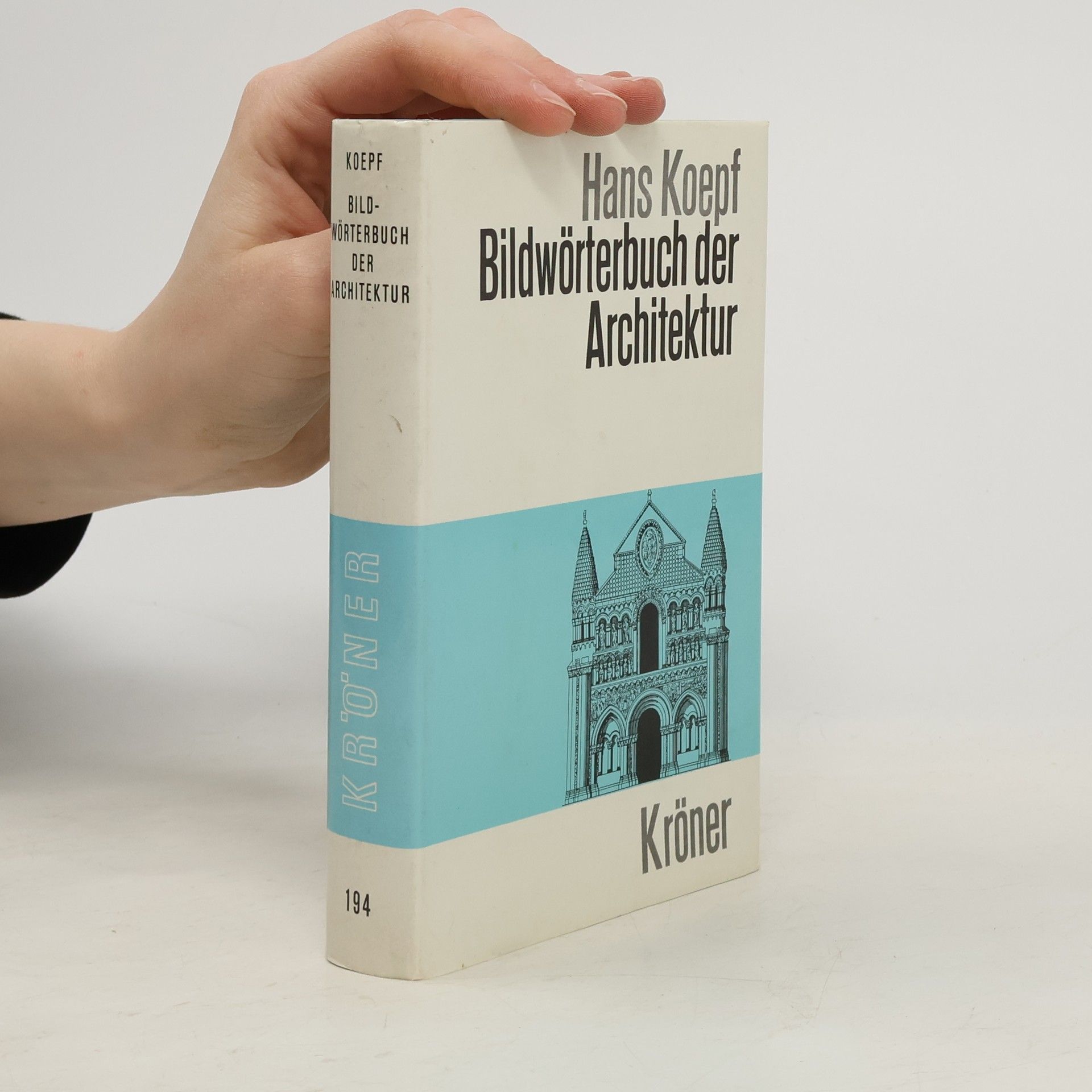 Hans Koepf Bildwörterbuch der Architektur