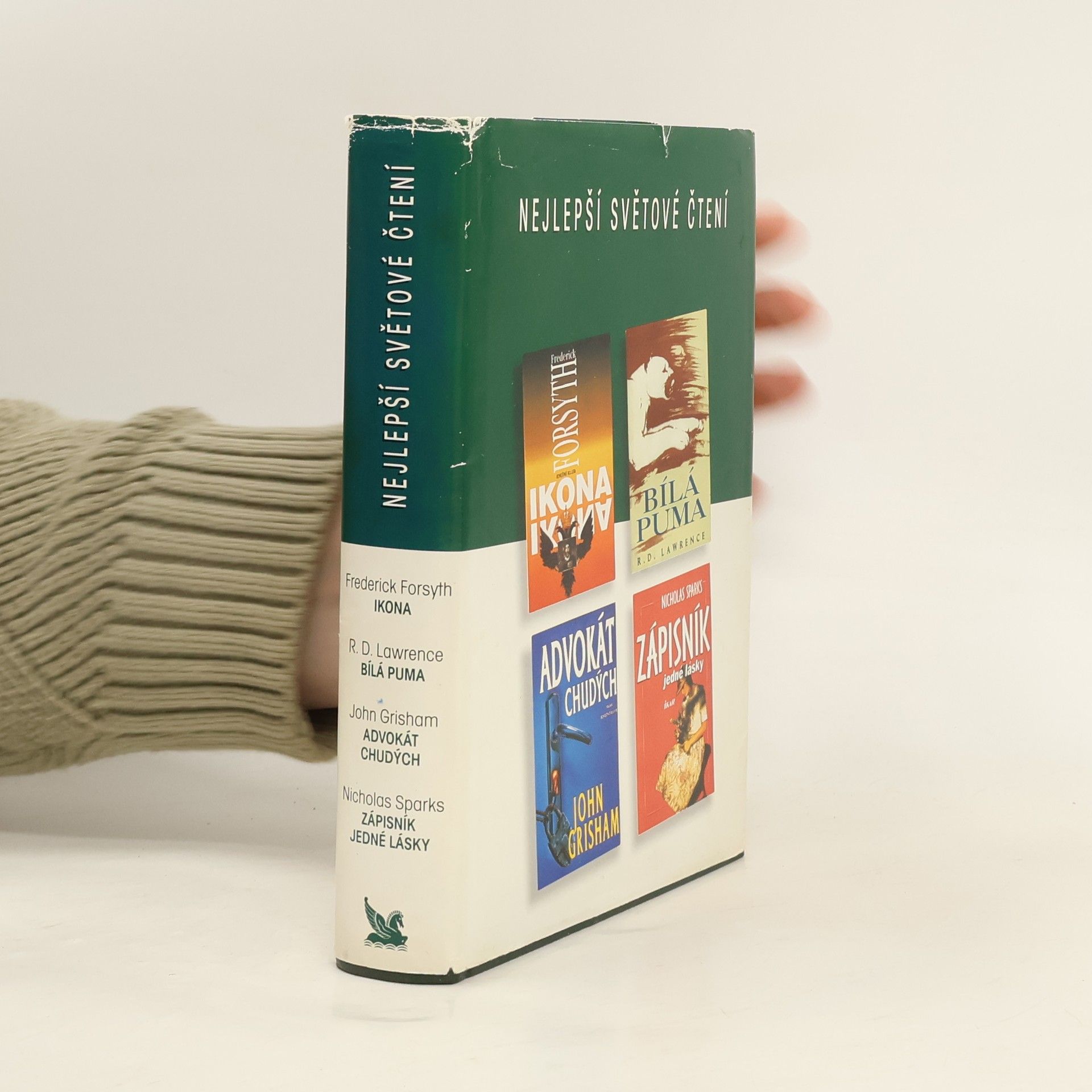 John Grisham Nejlepší světové čtení. Ikona. Bílá puma. Advokát chudých. Zápisník jedné lásky