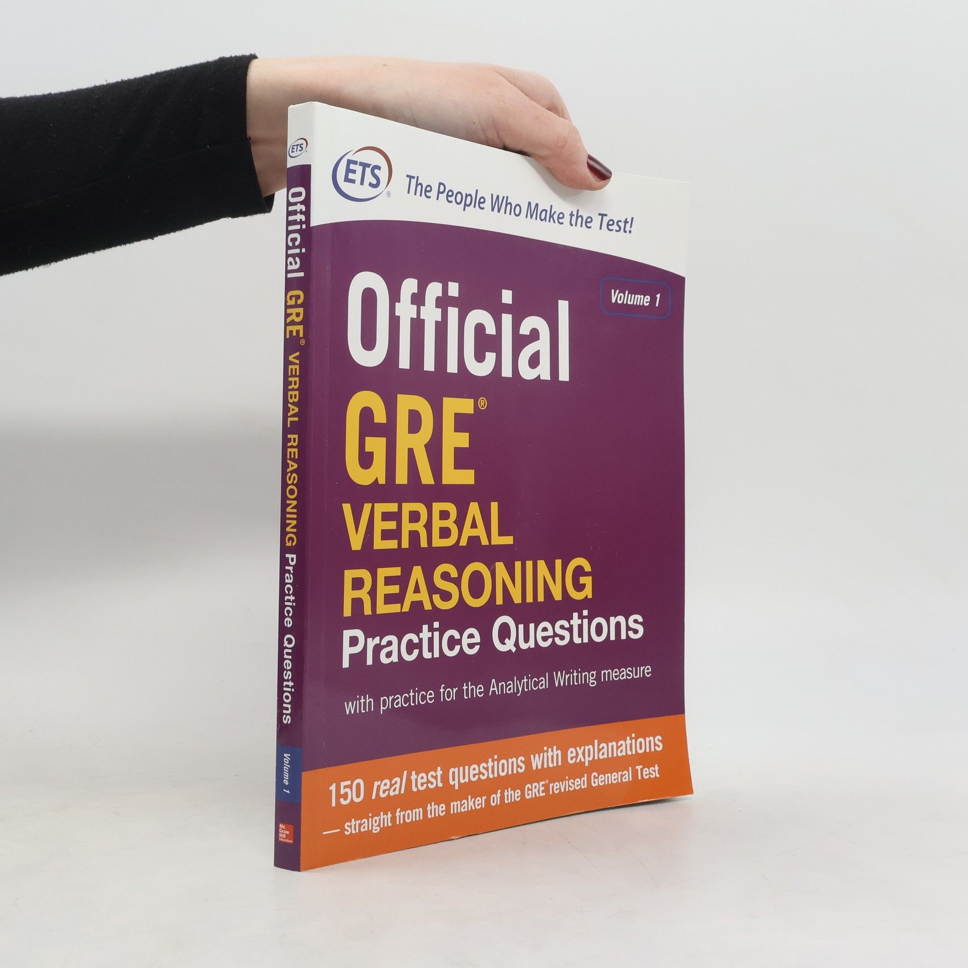 McGraw-Hill Professional Official GRE Verbal Reasoning Practice Questions
