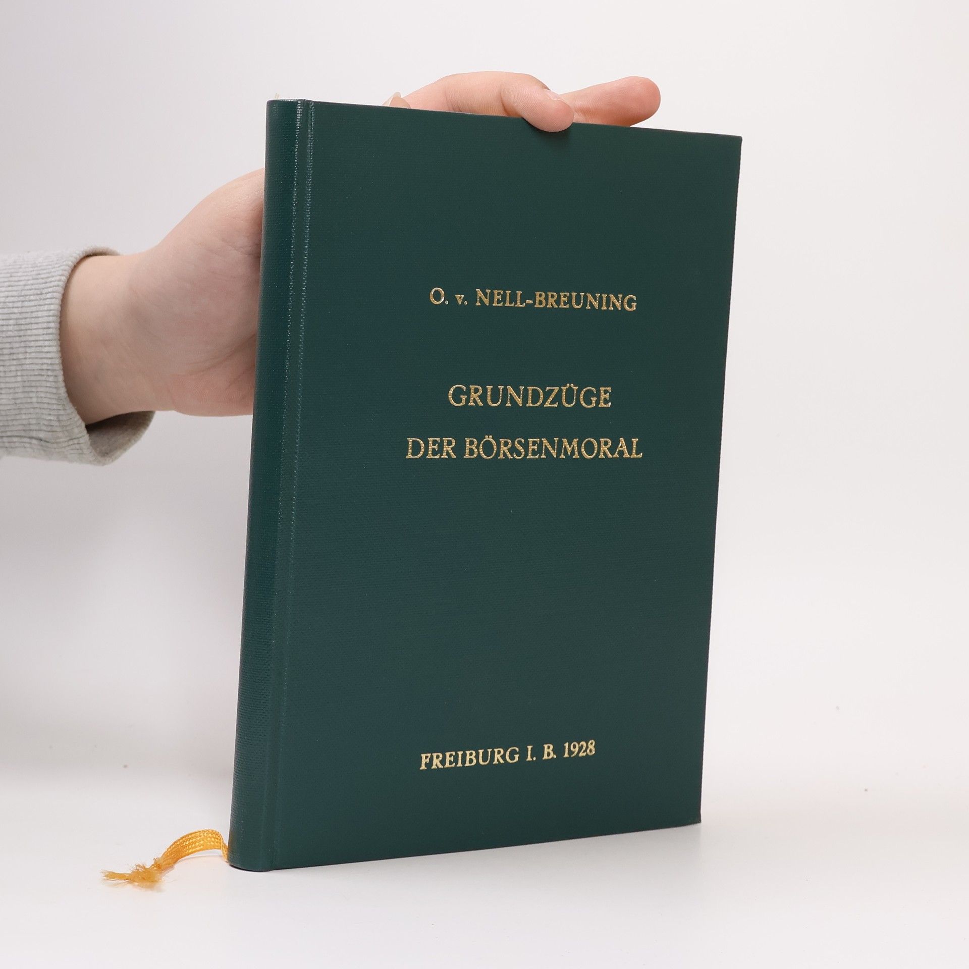 Grundzüge der Börsenmoral.