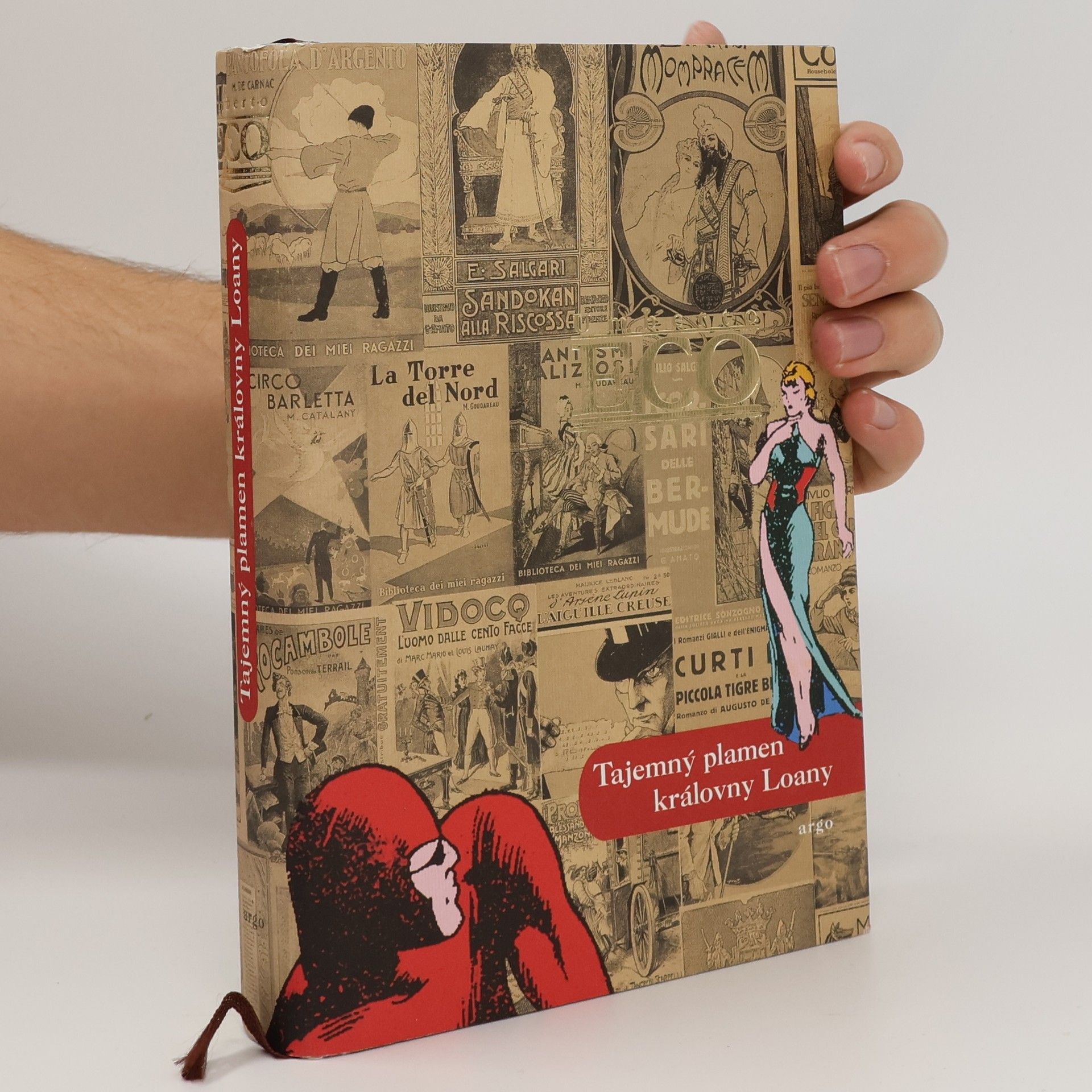 Umberto Eco Tajemný plamen královny Loany: Ilustrovaný román