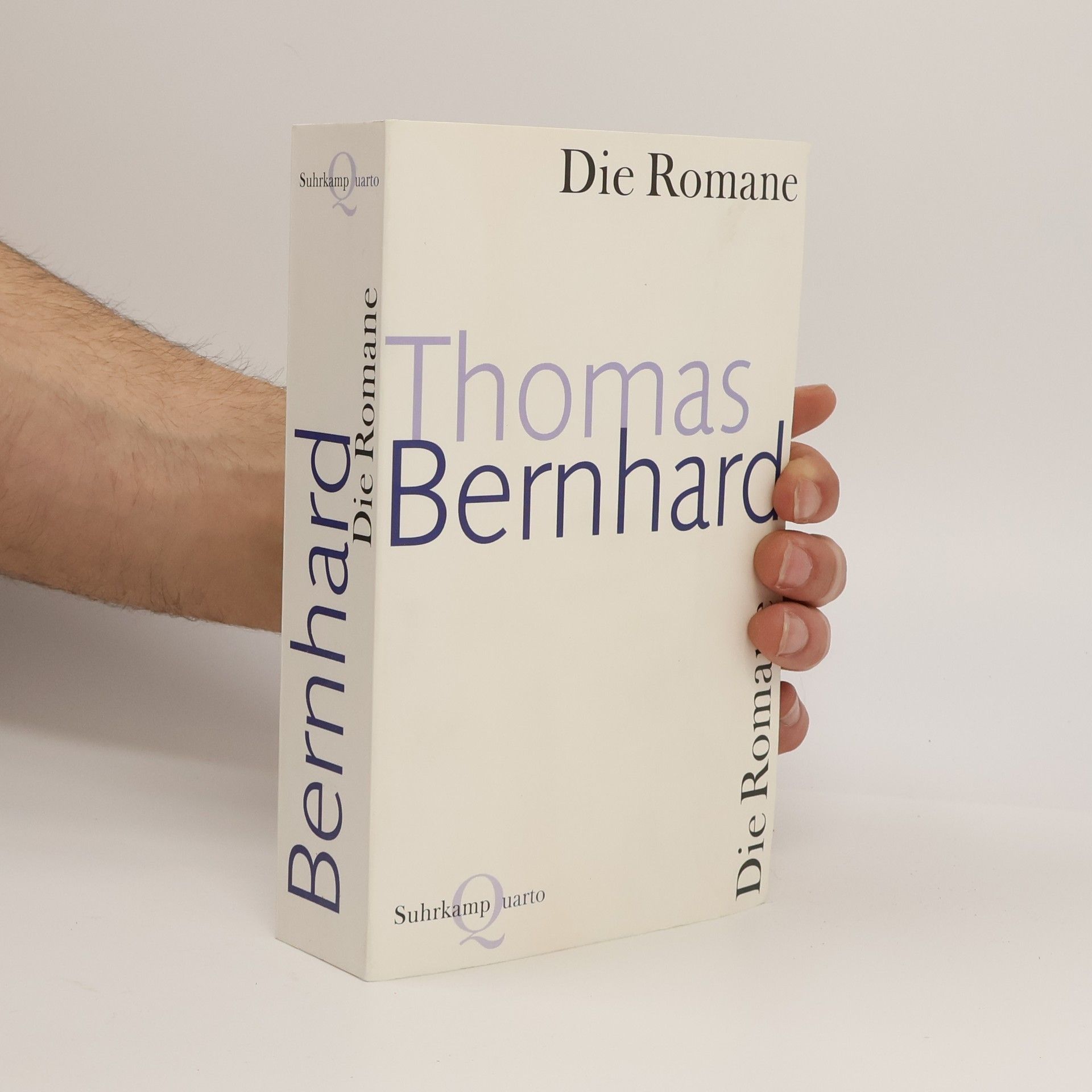 Thomas Bernhard Die Romane