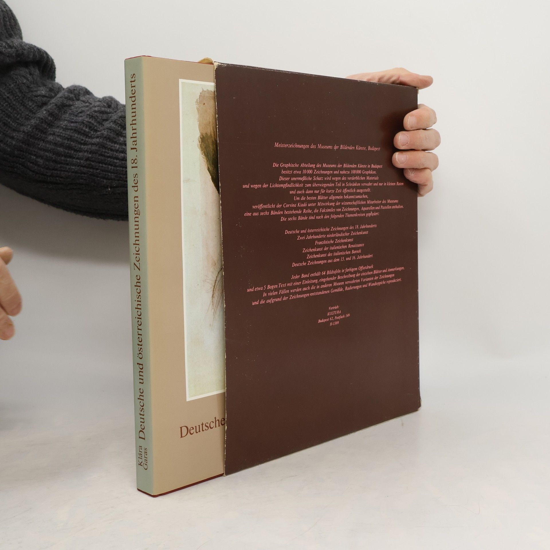Klára Garas Deutsche und österreichische Zeichnungen des 18. Jahrhunderts