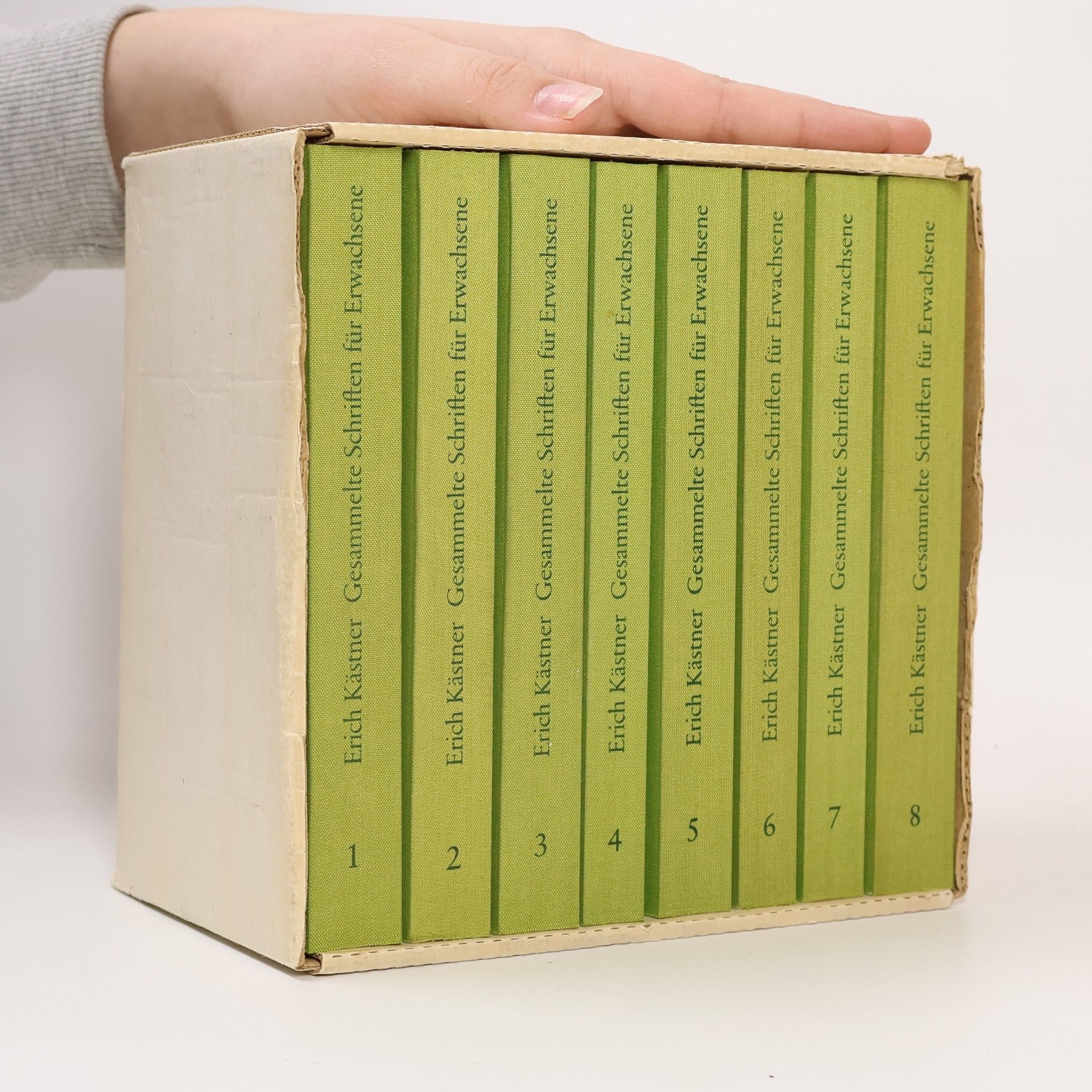Erich Kästner Gesammelte Schriften für Erwachsene 1-8