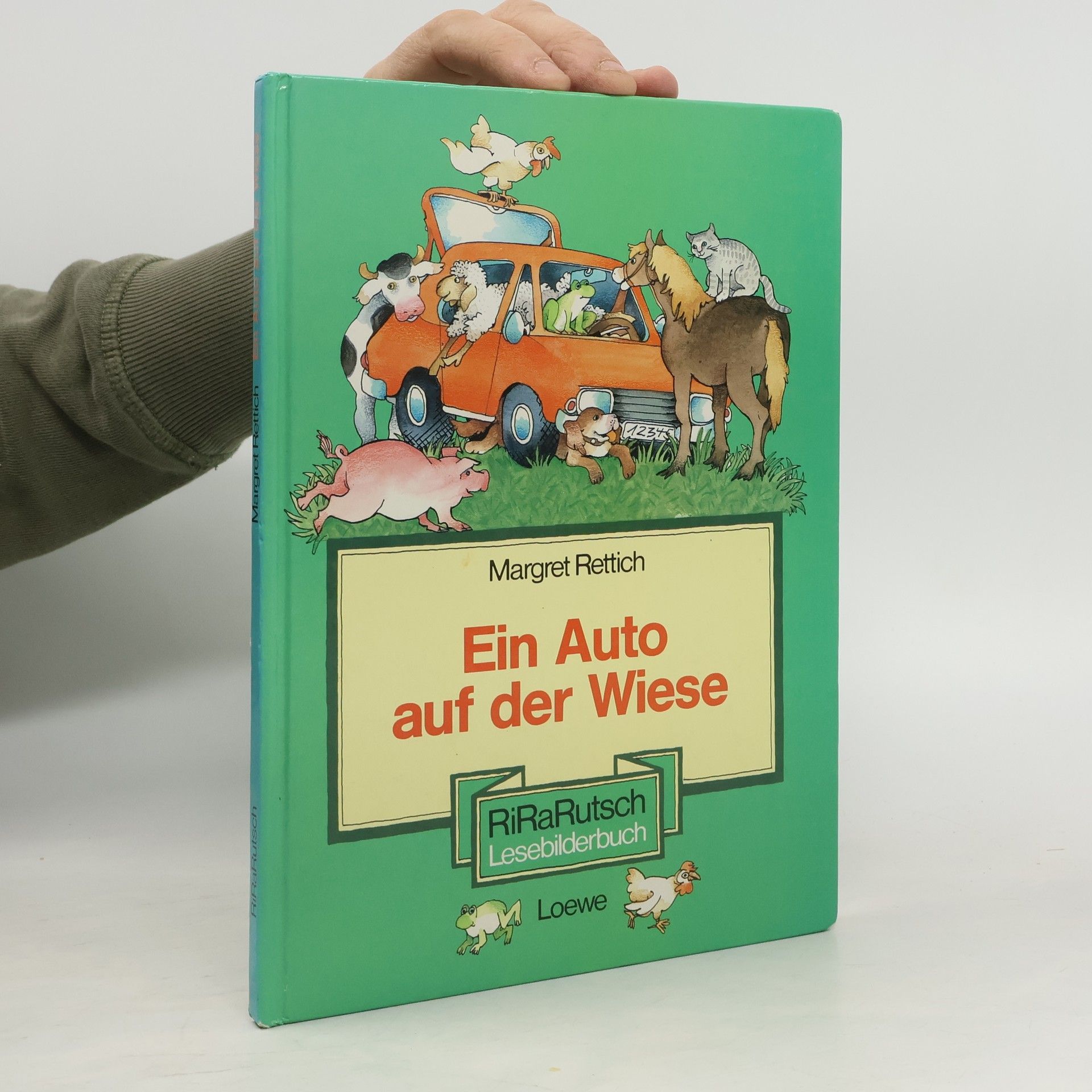 Margret Rettich Ein Auto auf der Wiese