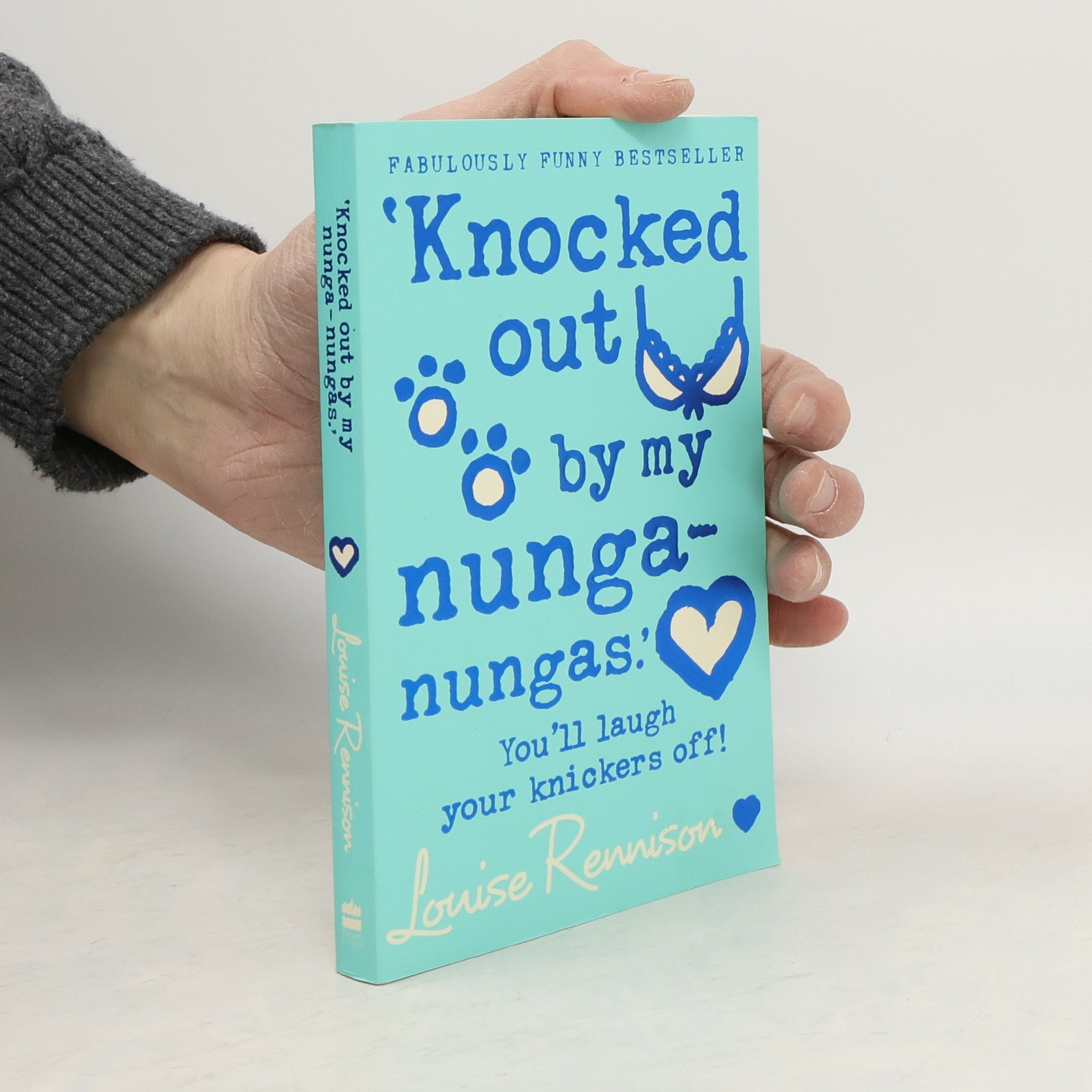 Louise Rennison `Knocked out by my nunga-nungas.'