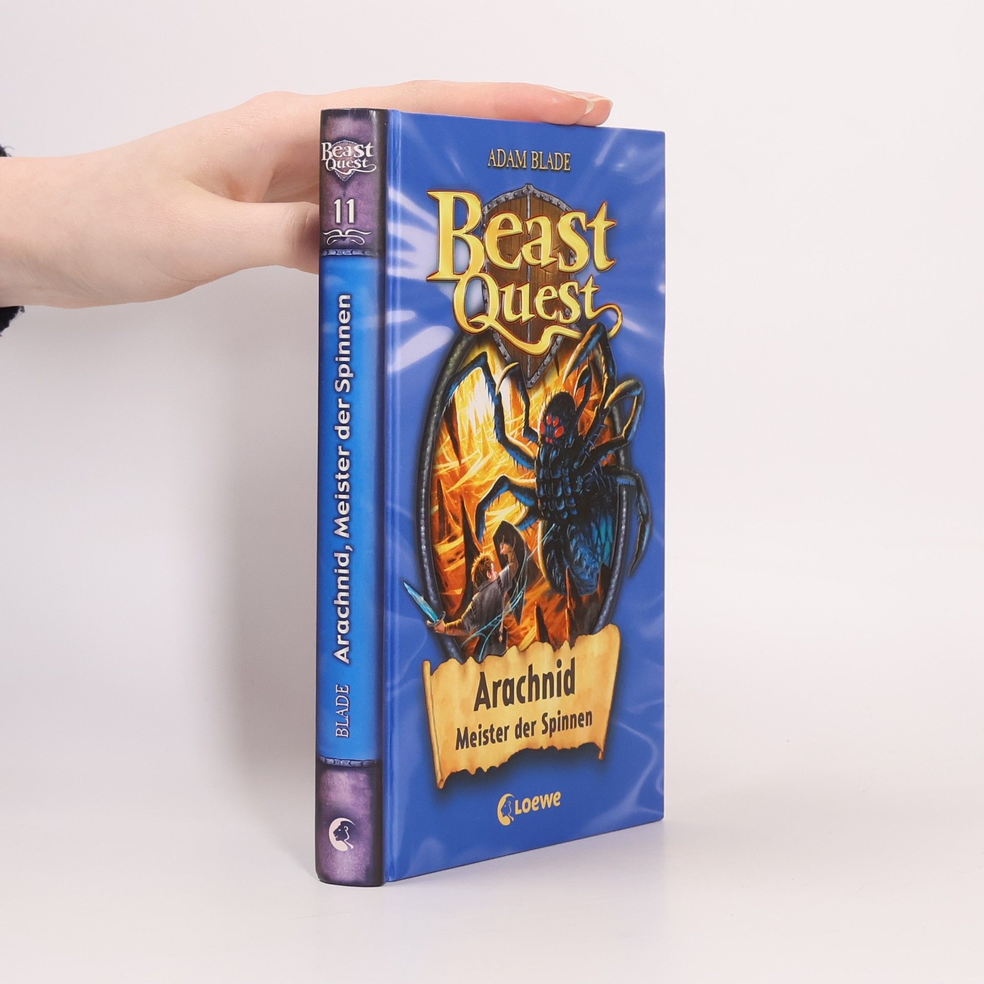 Adam Blade Beast Quest 11. Arachnid, Meister der Spinnen