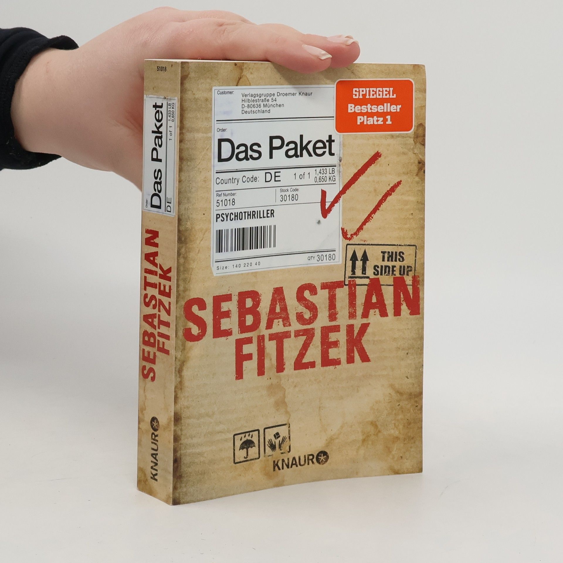 Sebastian Fitzek Das Paket
