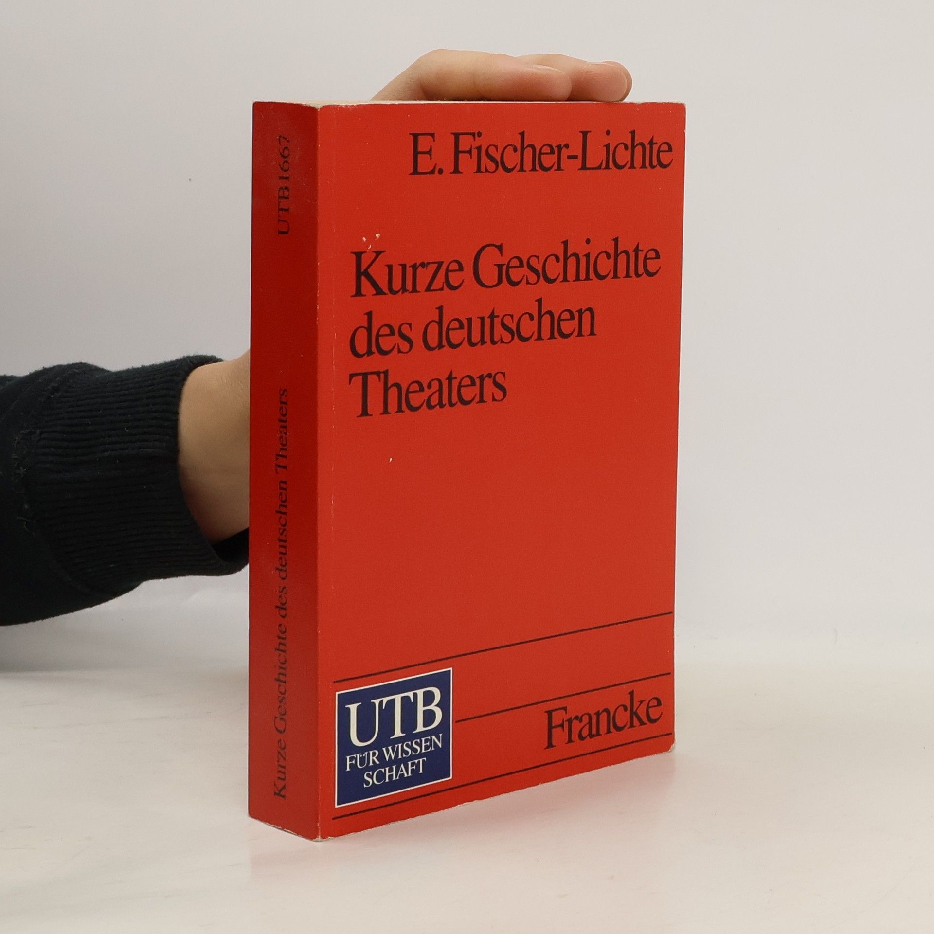 Erika Fischer-Lichte Kurze Geschichte des deutschen Theaters