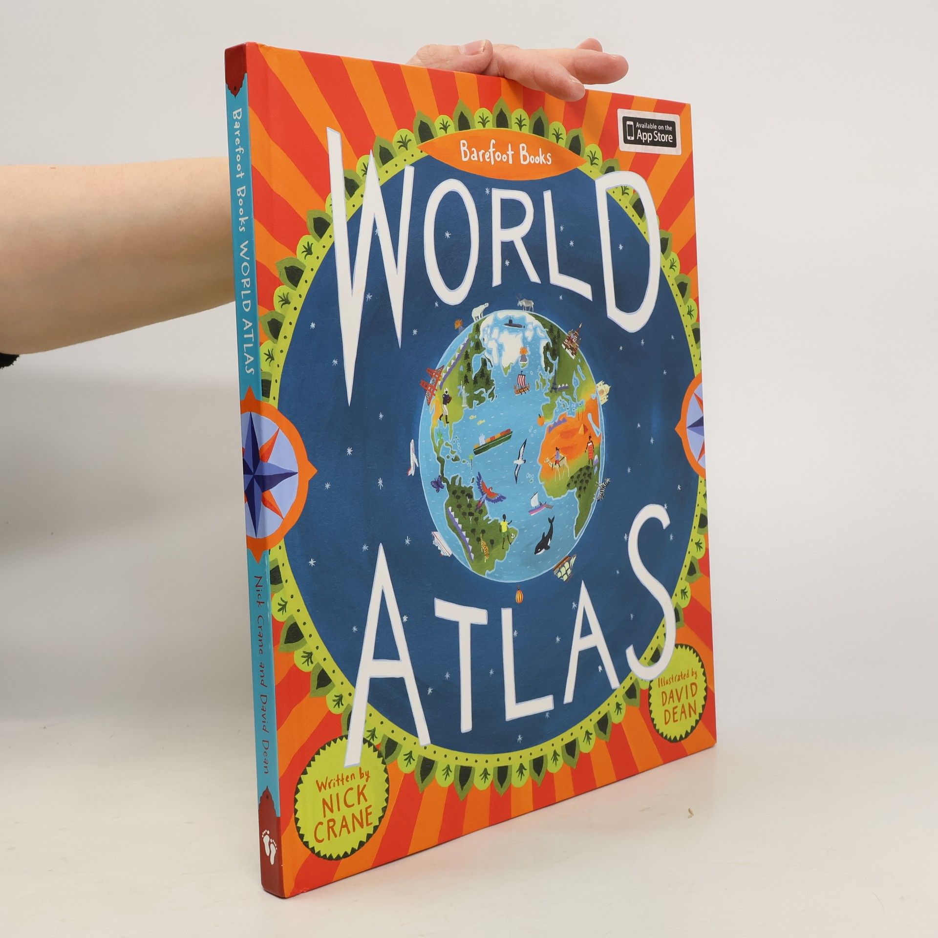Nicholas Crane Barefoot books world atlas