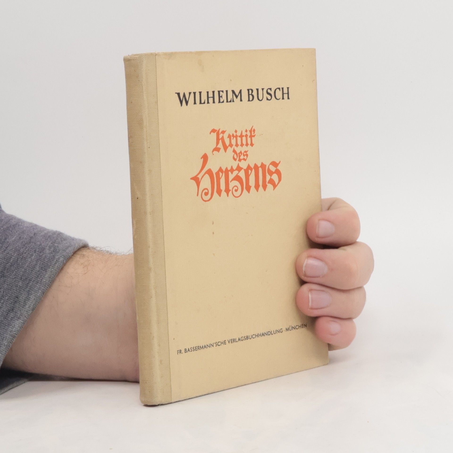 Wilhelm Busch Kritik des Herzens