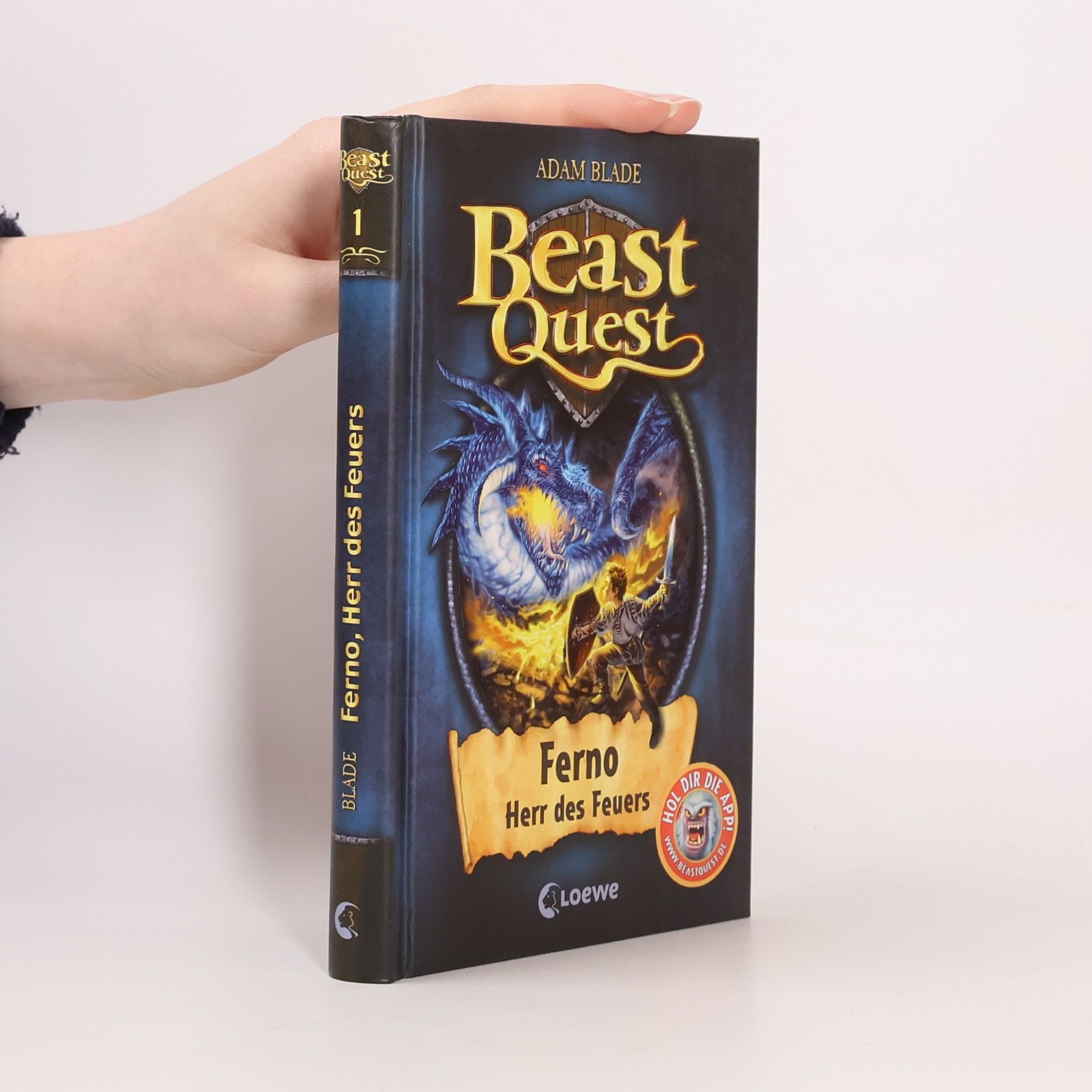 Adam Blade Beast Quest 01. Ferno, Herr des Feuers