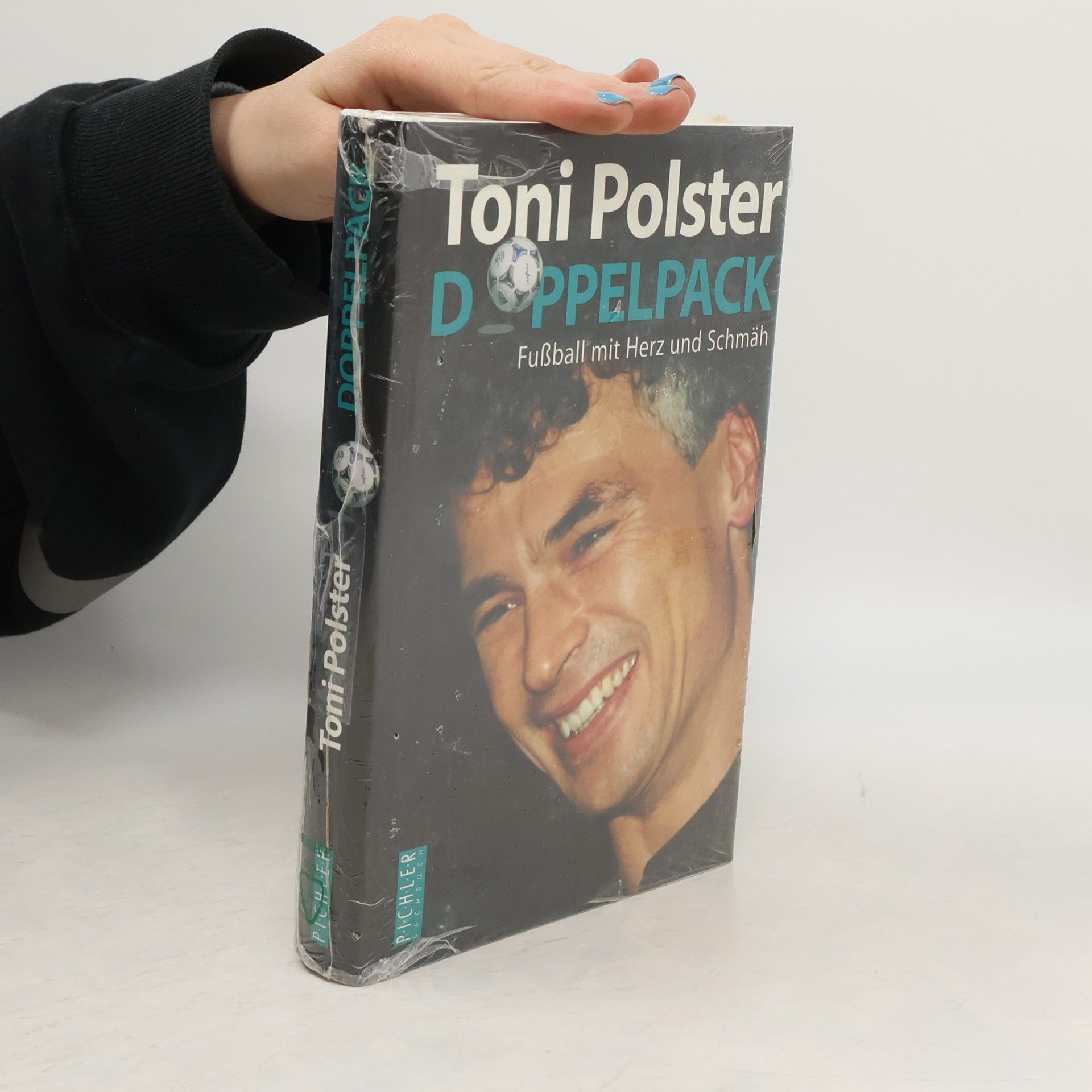 Toni Polster Doppelpack, fußball mit Herz und Schmäh