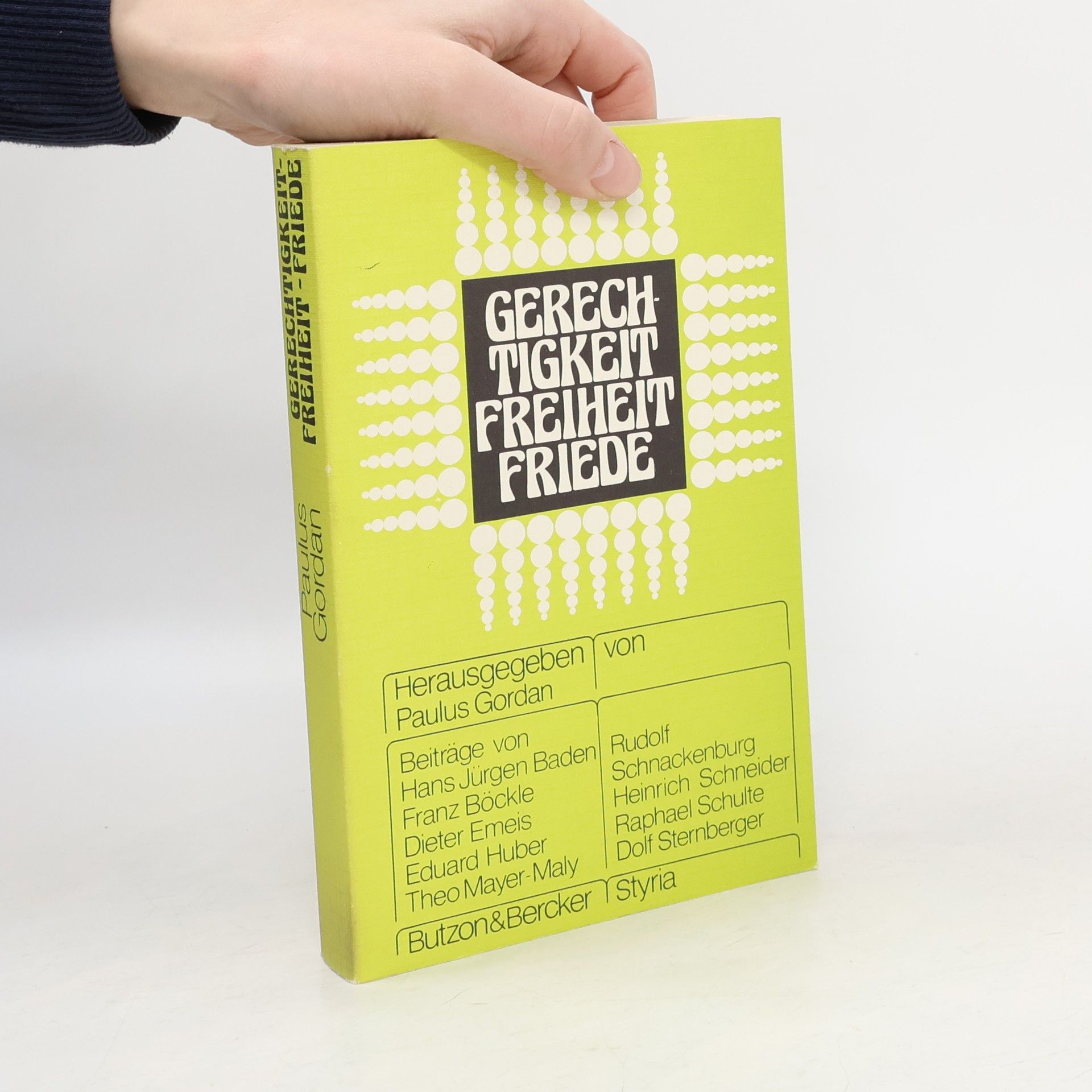 Gerechtigkeit, Freiheit, Friede