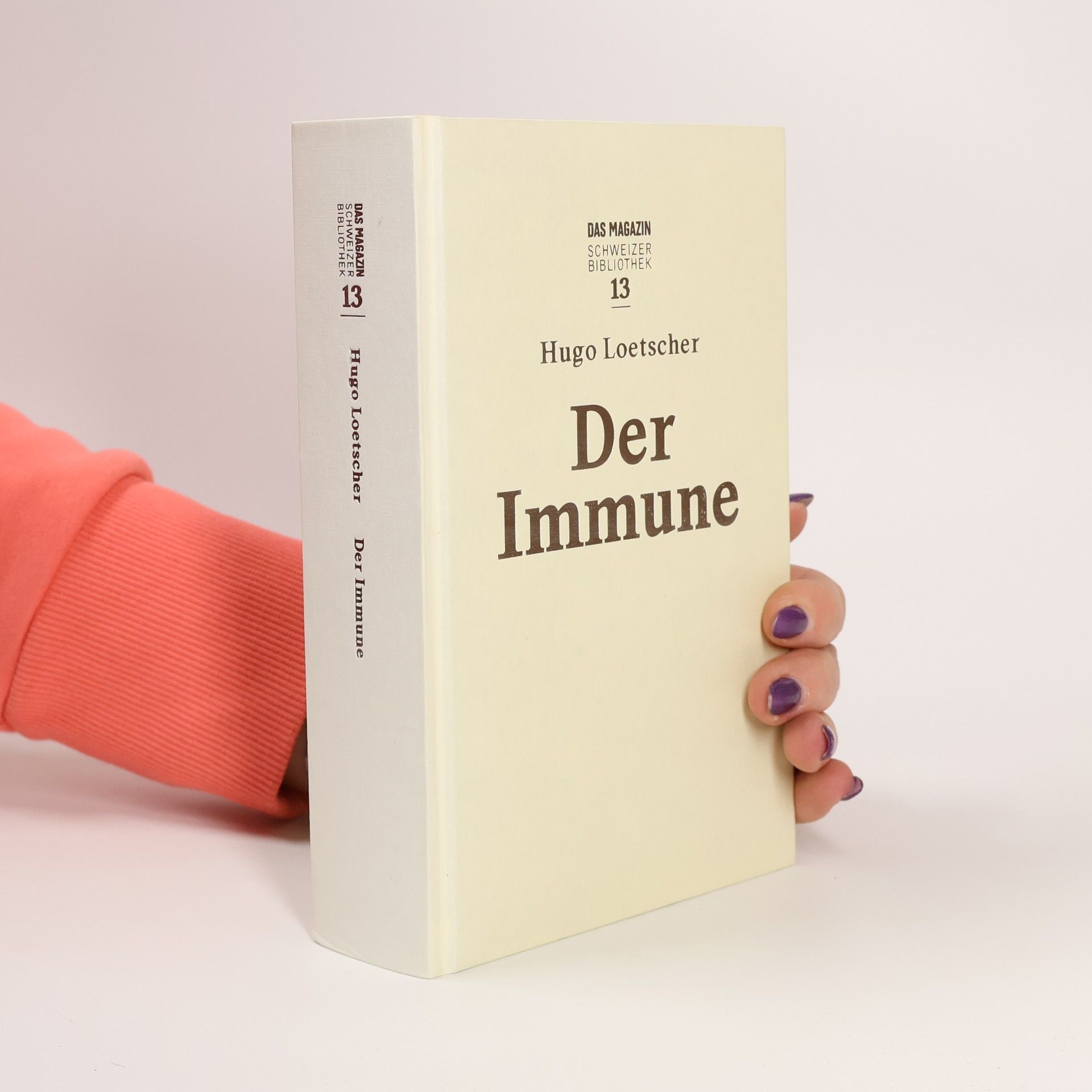 Hugo Loetscher Der Immune