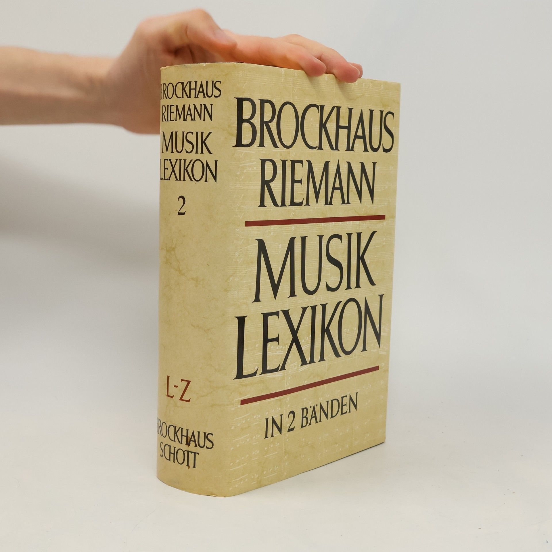 Kolektív autorov Brockhaus Riemann Musiklexikon in 2 Bänden L-Z