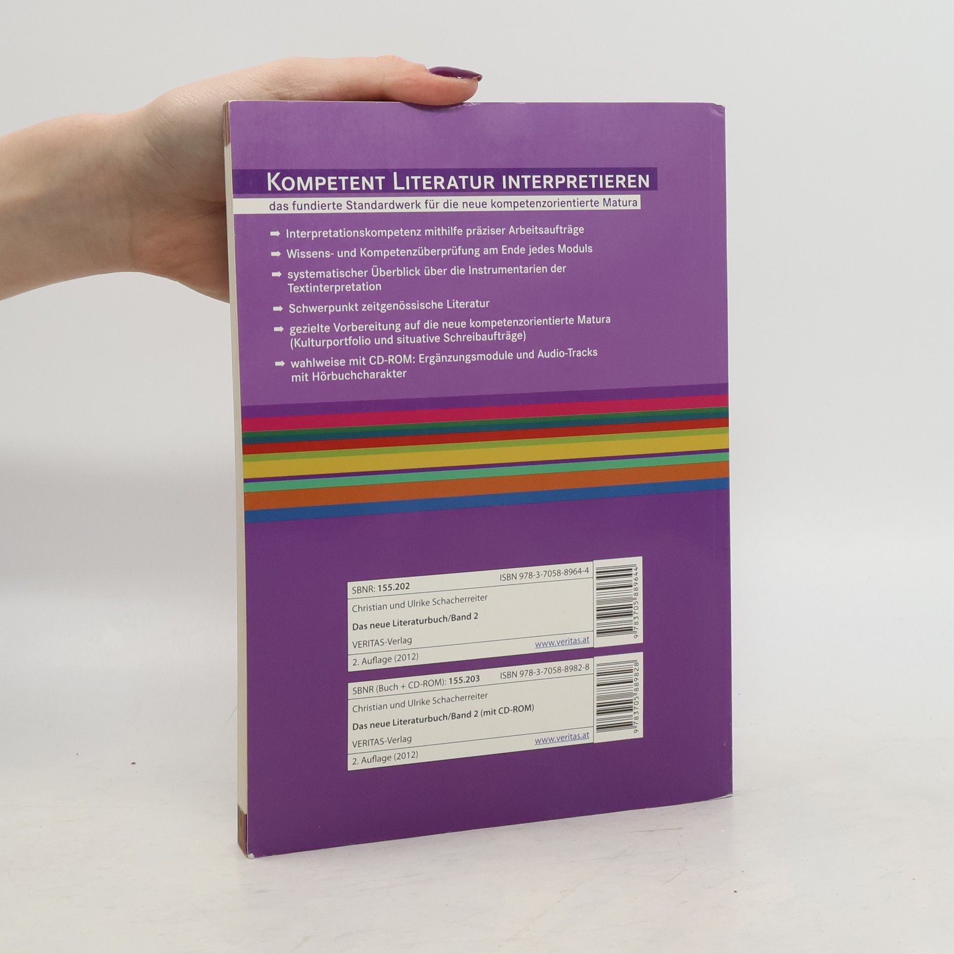 Christian Schacherreiter Das neue Literaturbuch 2