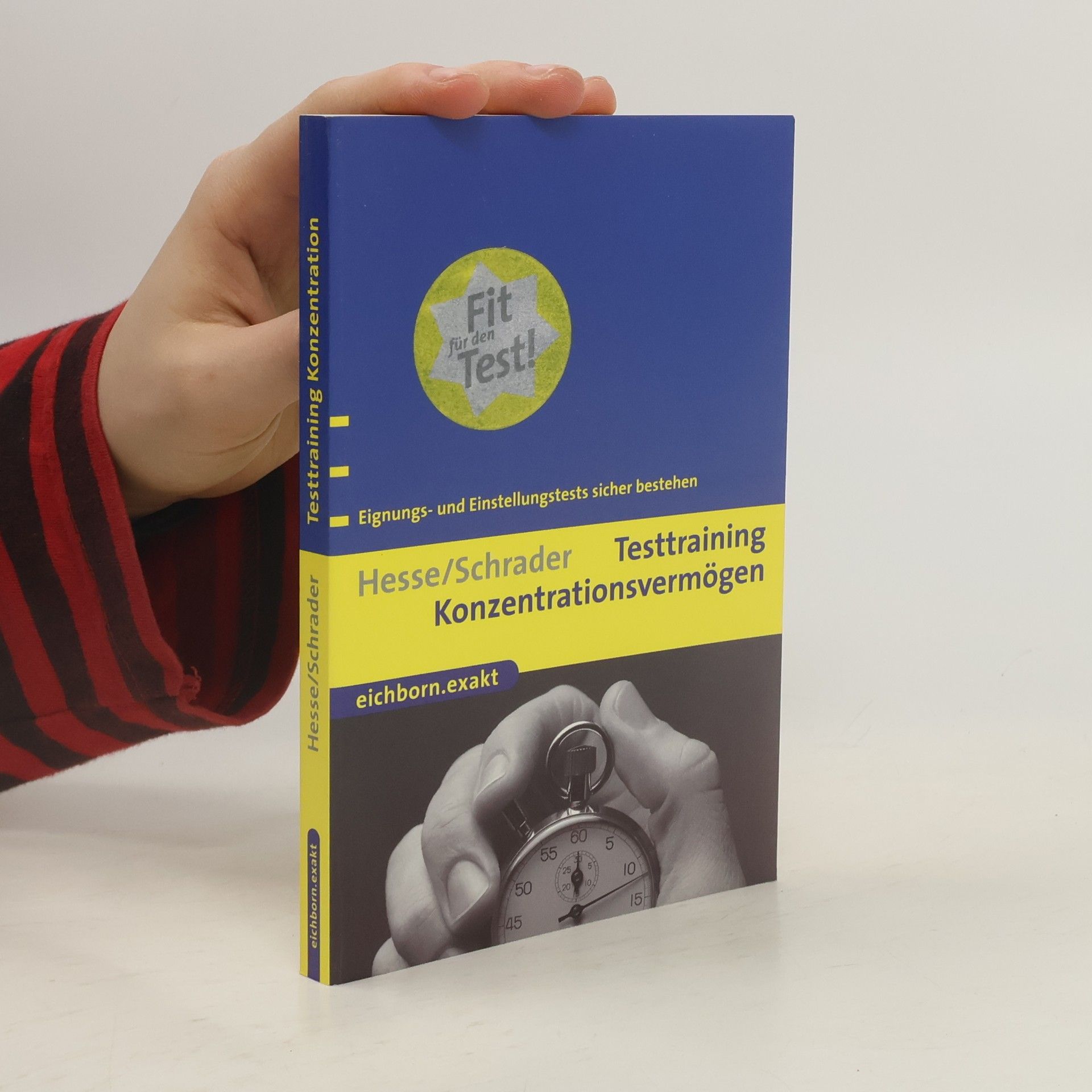 Jürgen Hesse Testtraining Konzentrationsvermögen