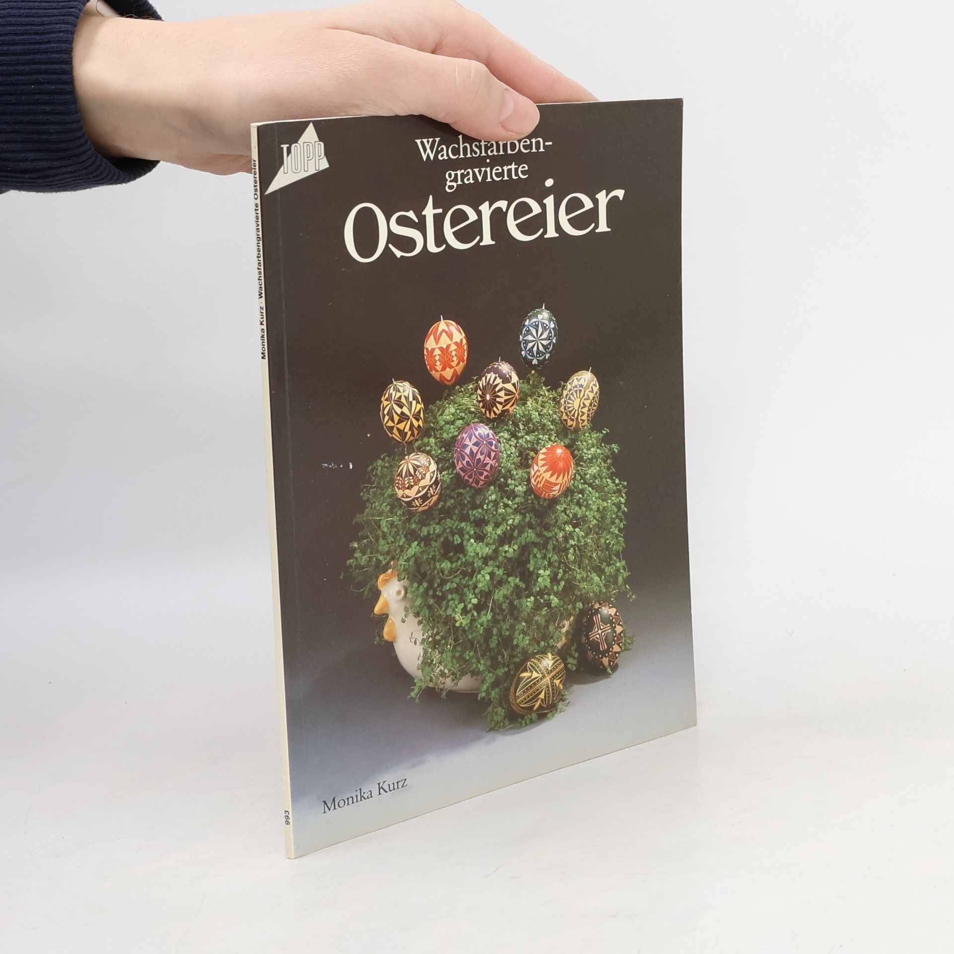 Monika Kurz Wachsfarbengravierte Ostereier