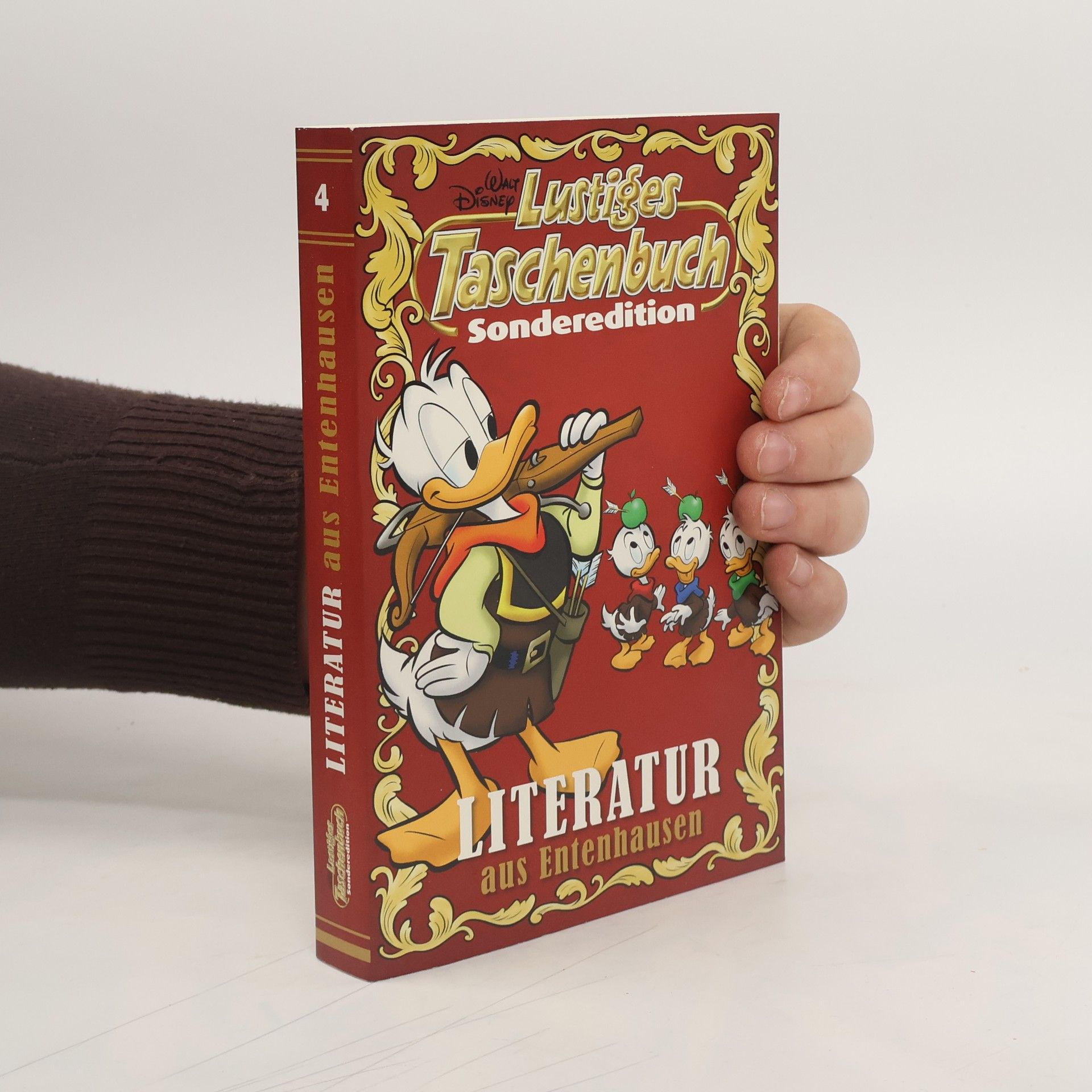 Walt Disney Lustiges Taschenbuch 4 Sonderedition. Literatur aus Entenhausen