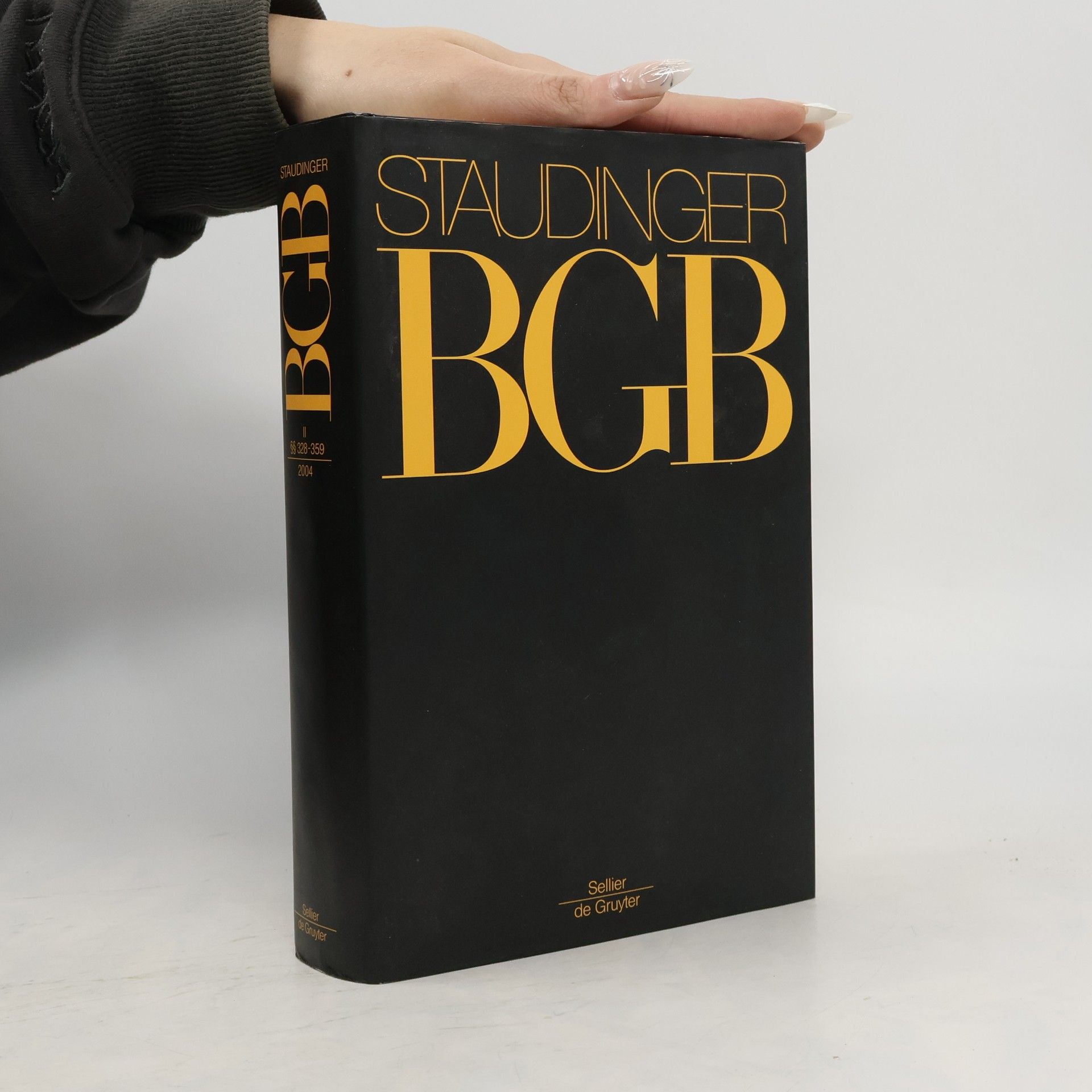 Julius von Staudinger J. von Staudingers Kommentar zum Bürgerlichen Gesetzbuch 328-359