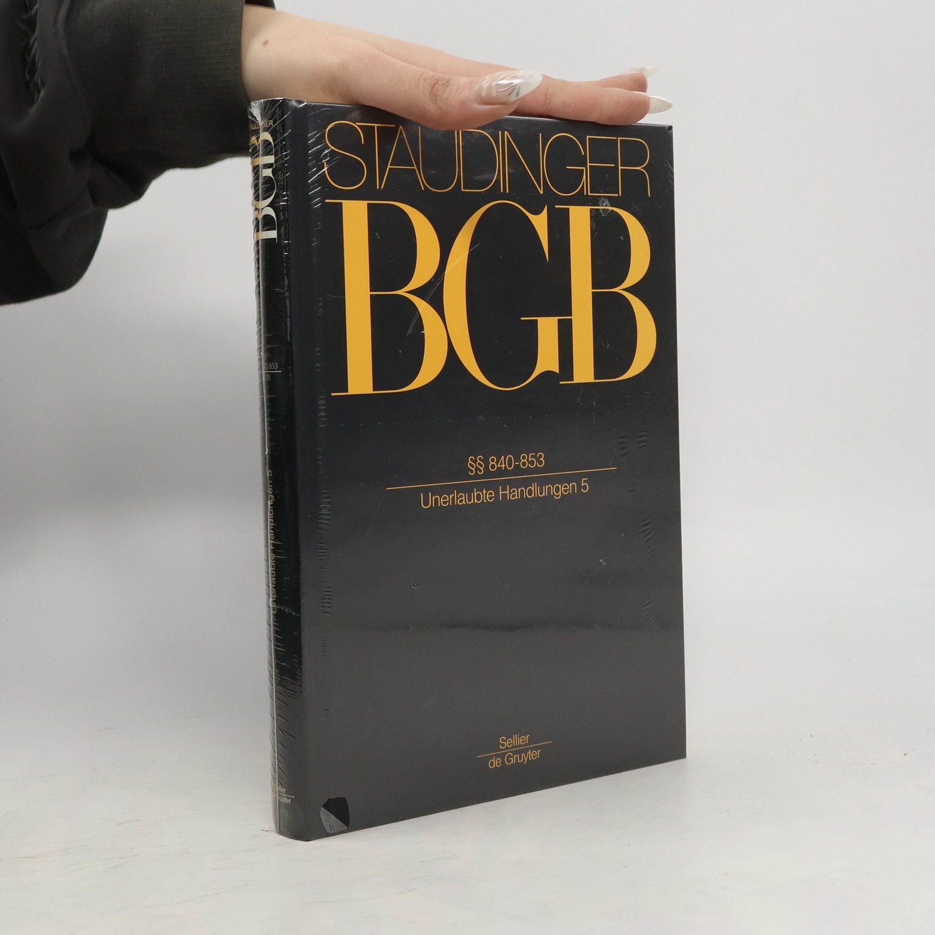 Klaus Vieweg J. von Staudingers Kommentar zum Bürgerlichen Gesetzbuch mit Einführungsgesetz und Nebengesetzen. Recht der Schuldverhältnisse - 5: §§ 840-853