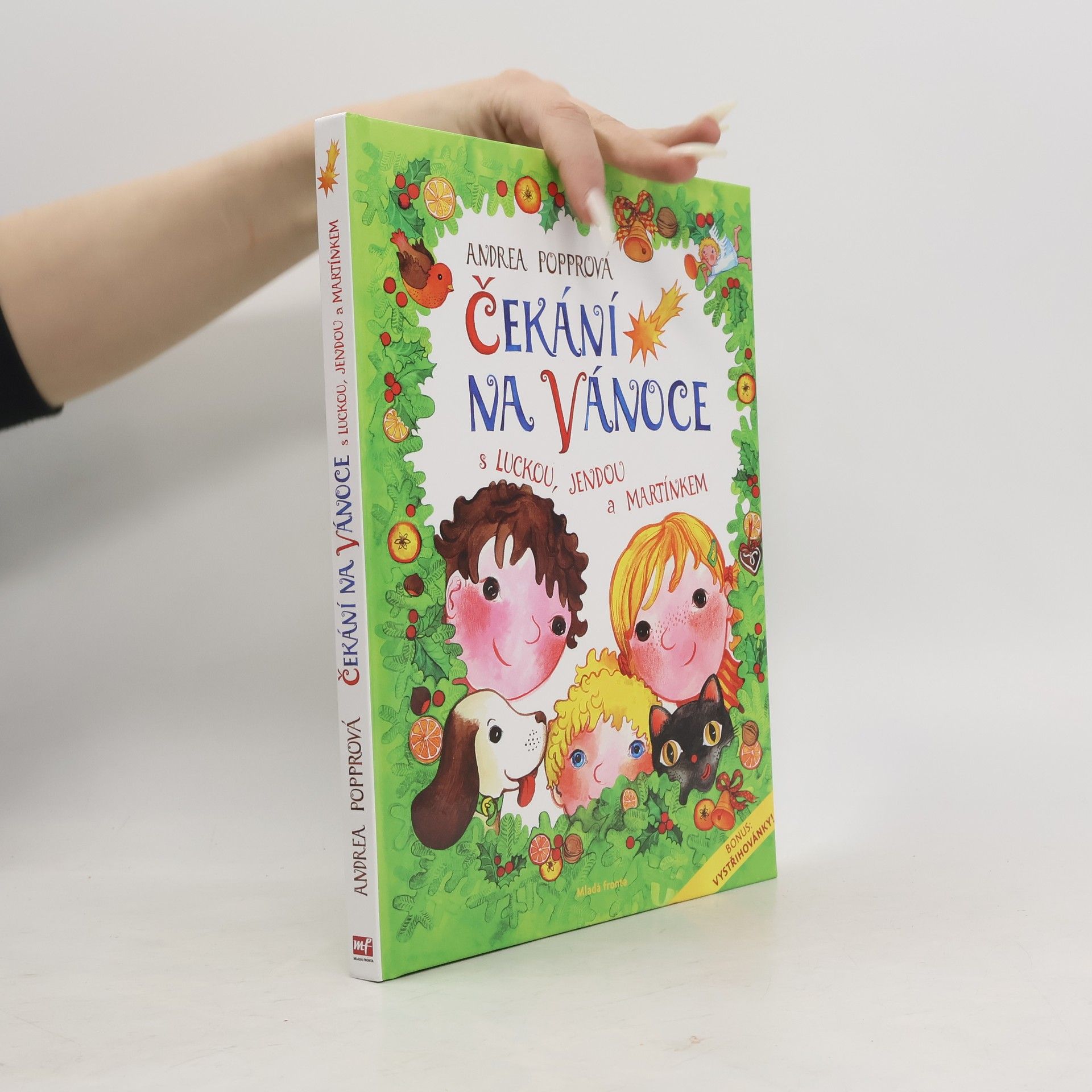 Andrea Popprová Čekání na Vánoce s Luckou, Jendou a Martínkem