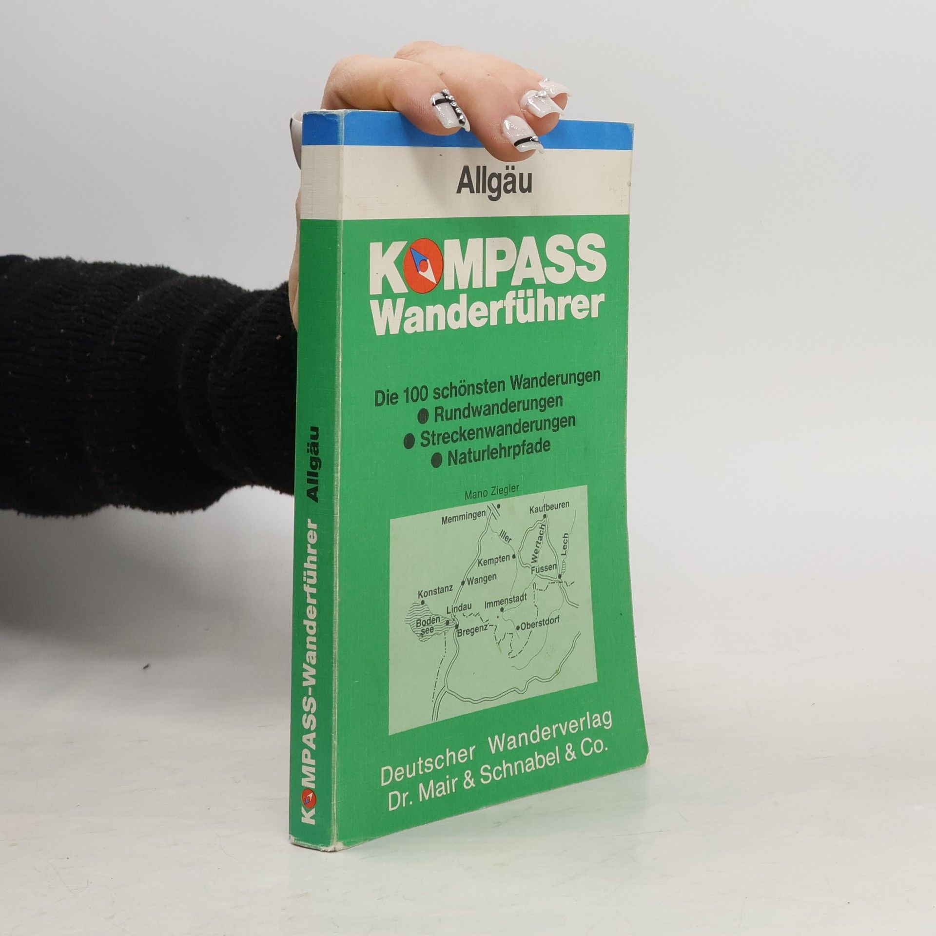 Mano Ziegler Kompass-Wanderführer. Allgäu