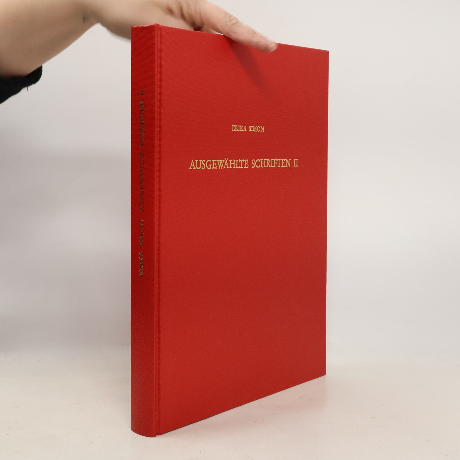 Erika Simon Ausgewählte Schriften