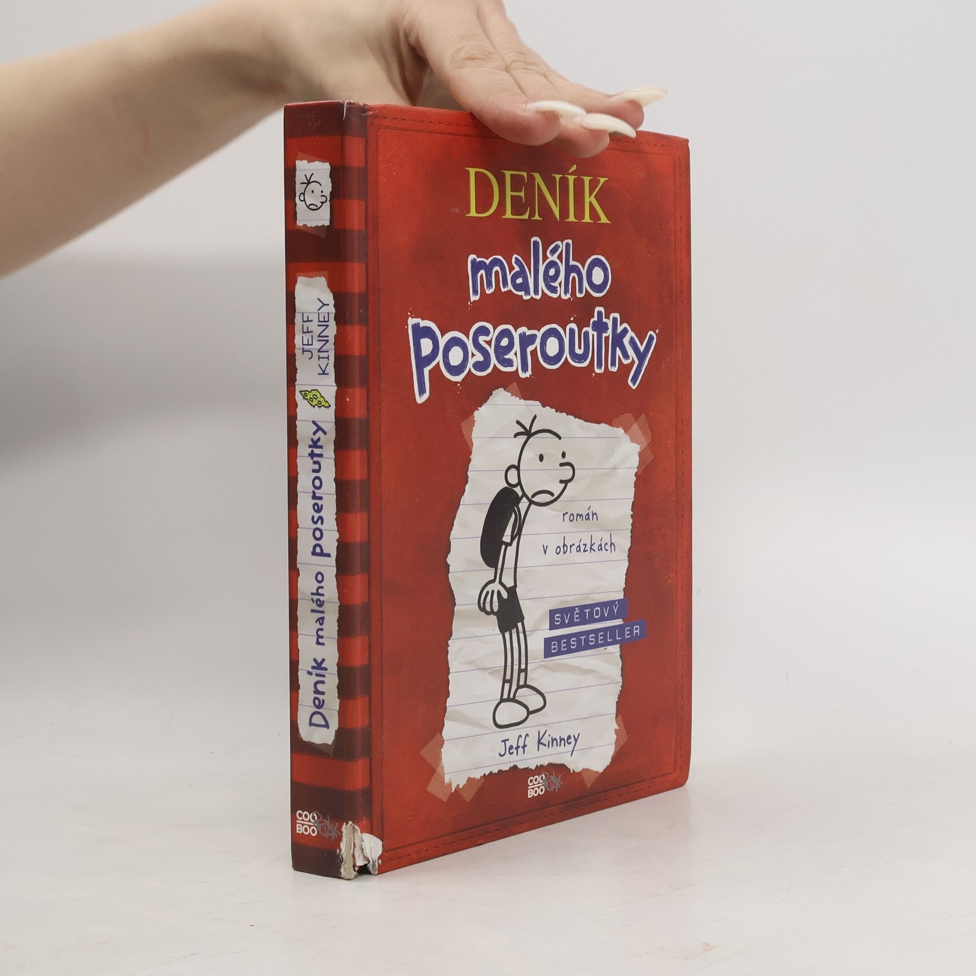 Jeff Kinney Deník malého poseroutky 1