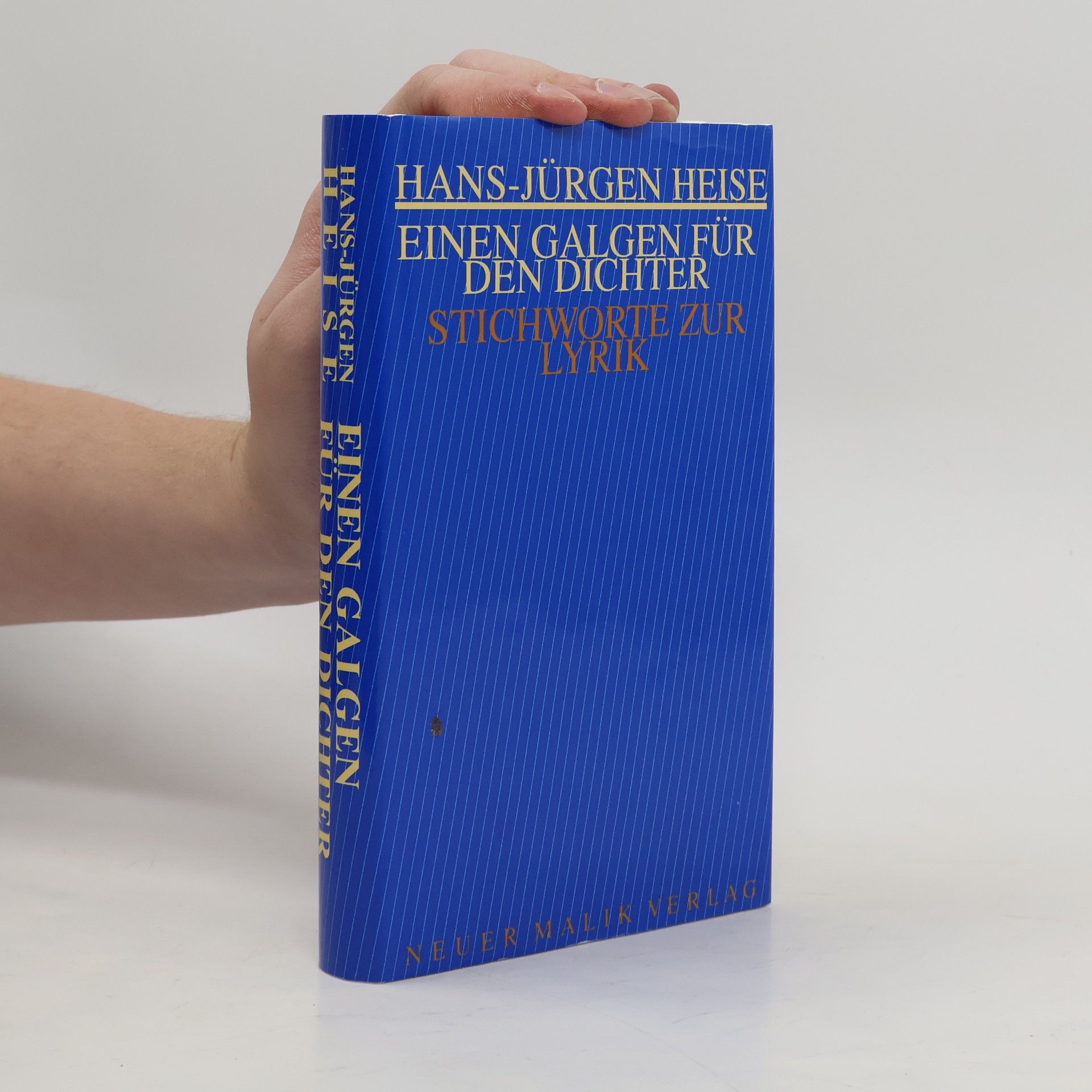 Jürgen Heise Einen Galgen für den Dichter